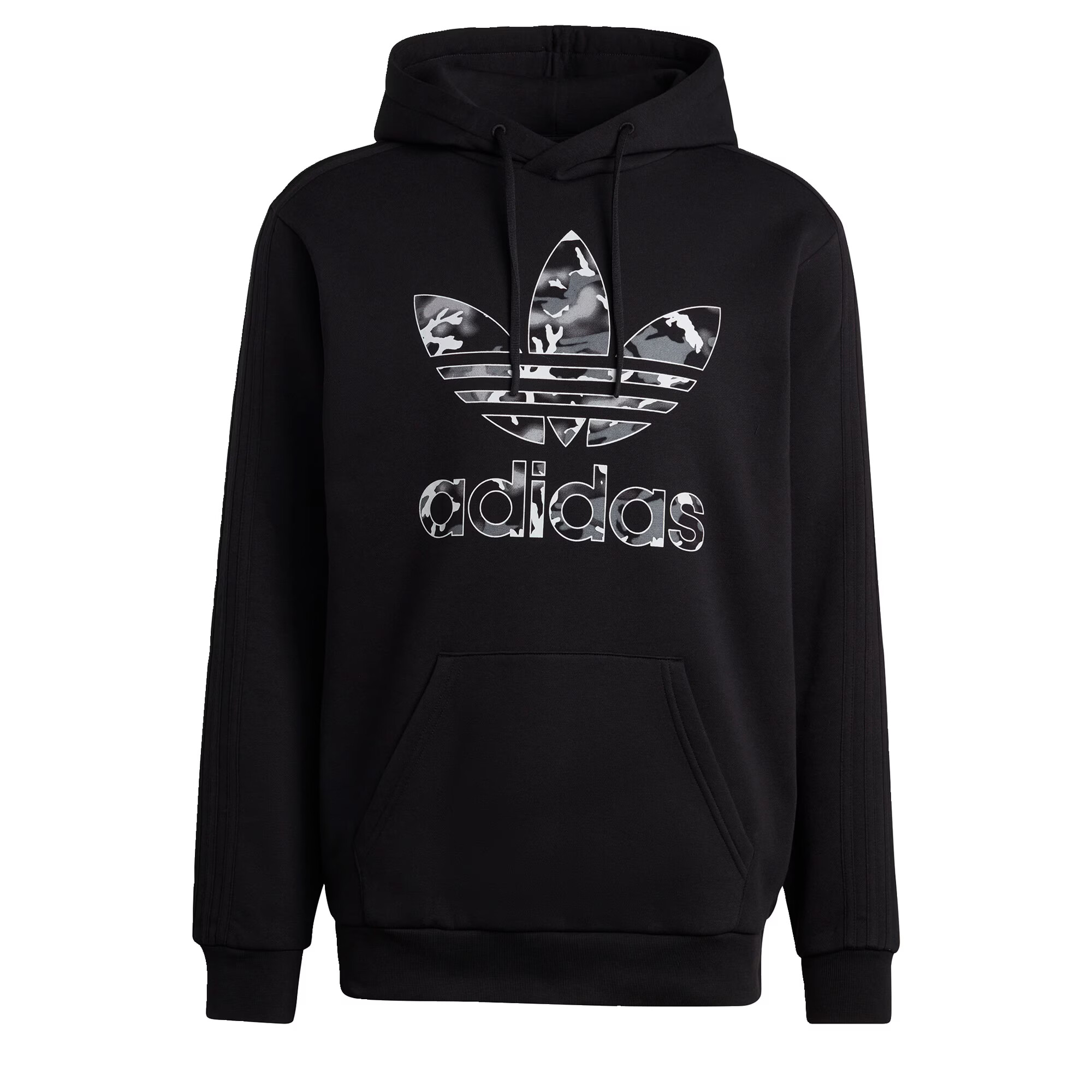 ADIDAS ORIGINALS Bluză de molton 'Graphics Camo Infill' gri / gri metalic / negru / alb - Pled.ro