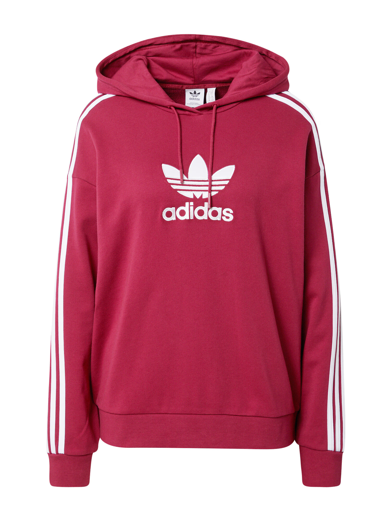 ADIDAS ORIGINALS Bluză de molton mov zmeură / alb murdar - Pled.ro