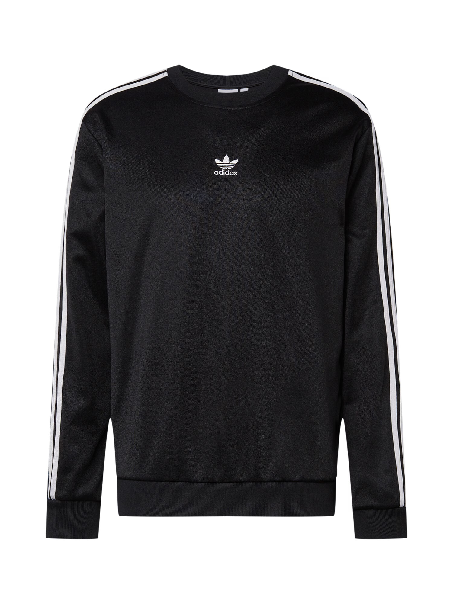 ADIDAS ORIGINALS Bluză de molton negru / alb - Pled.ro