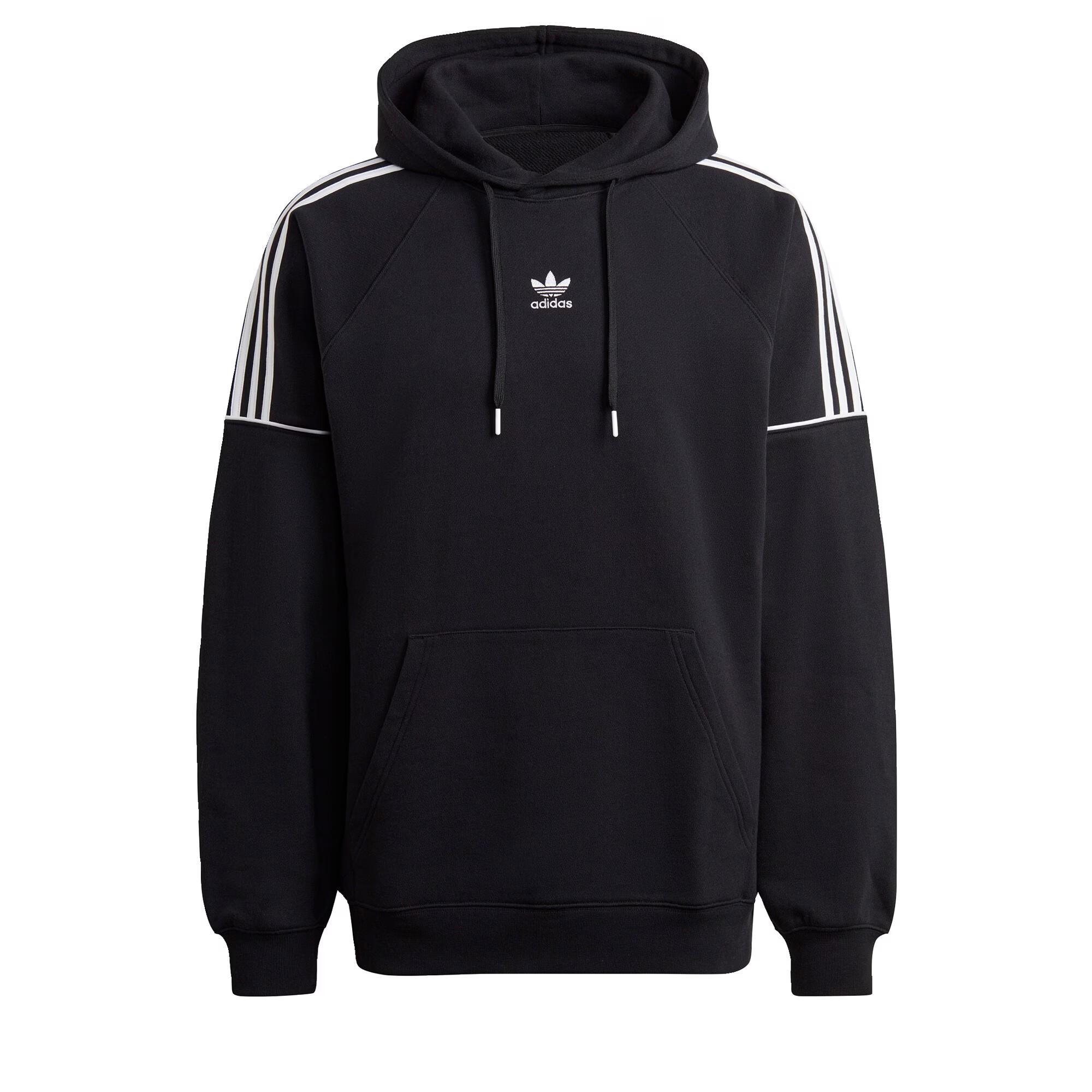 ADIDAS ORIGINALS Bluză de molton 'Rekive' negru / alb - Pled.ro