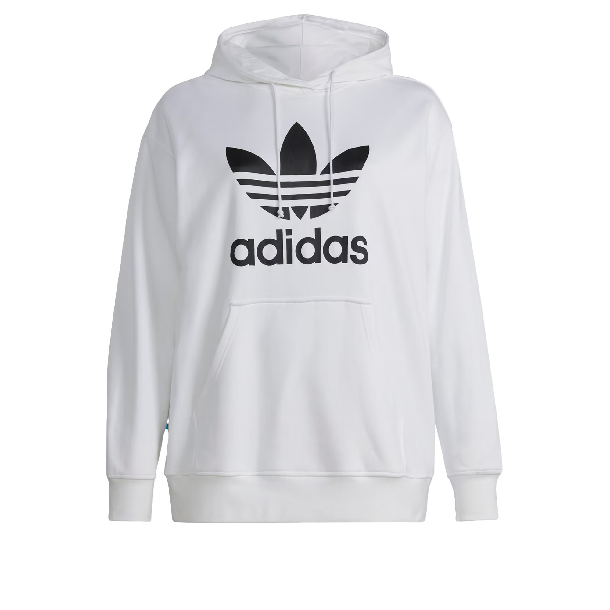 ADIDAS ORIGINALS Bluză de molton negru / alb - Pled.ro