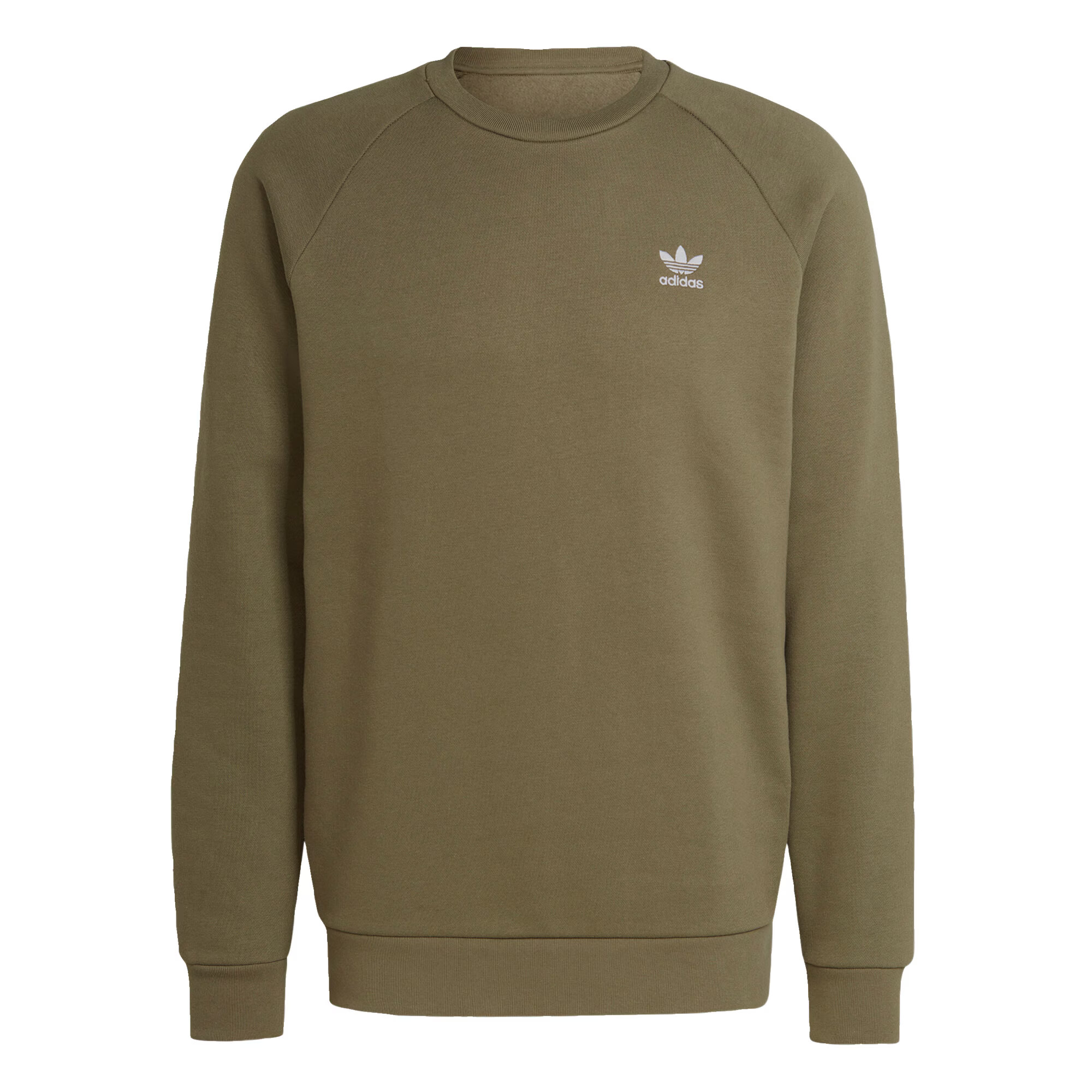 ADIDAS ORIGINALS Bluză de molton oliv / alb - Pled.ro