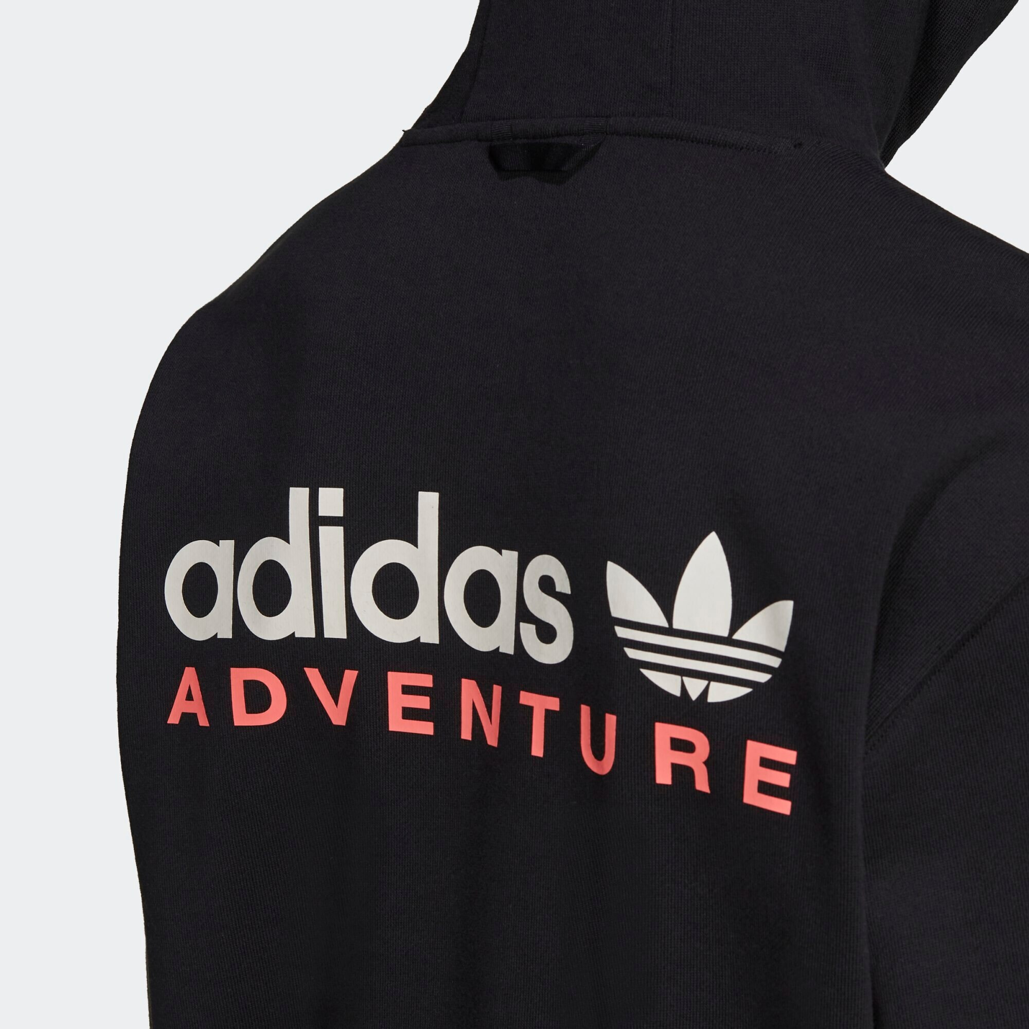 ADIDAS ORIGINALS Bluză de molton portocaliu somon / negru / alb - Pled.ro