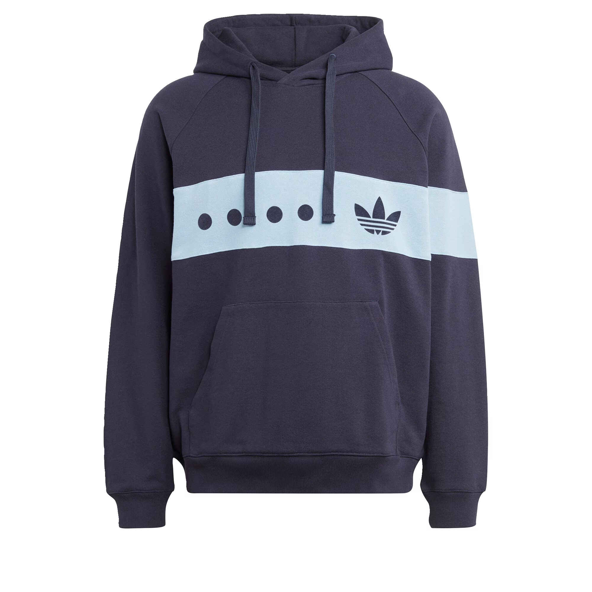 ADIDAS ORIGINALS Bluză de molton 'Rifta City ' albastru deschis / albastru închis - Pled.ro