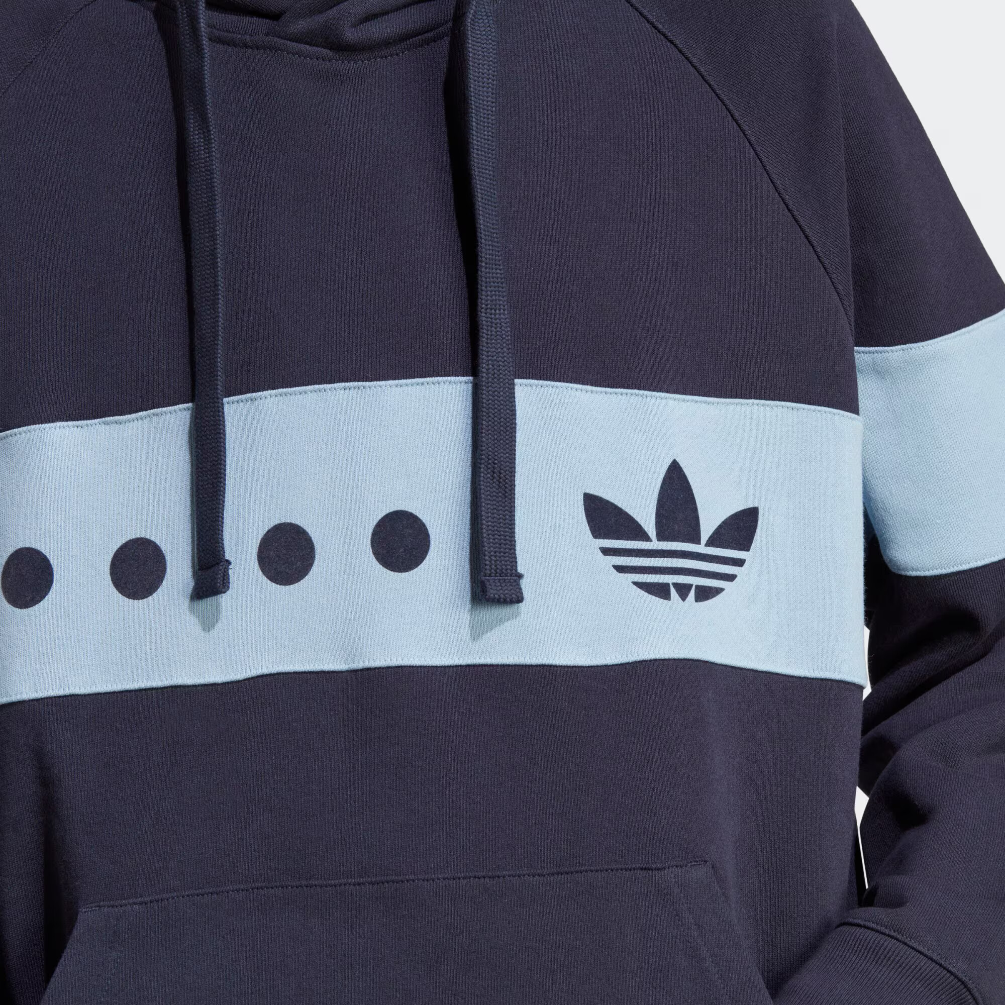 ADIDAS ORIGINALS Bluză de molton 'Rifta City ' albastru deschis / albastru închis - Pled.ro