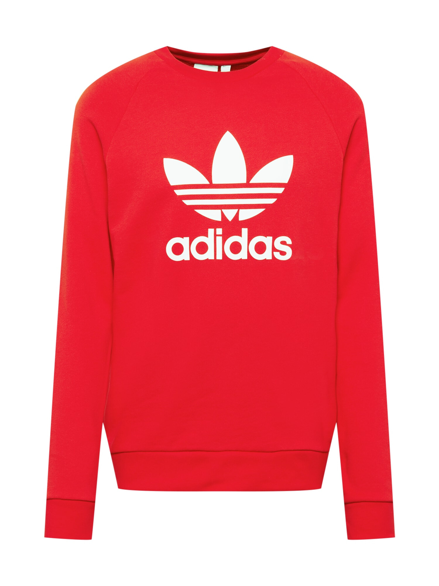 ADIDAS ORIGINALS Bluză de molton roșu / alb - Pled.ro