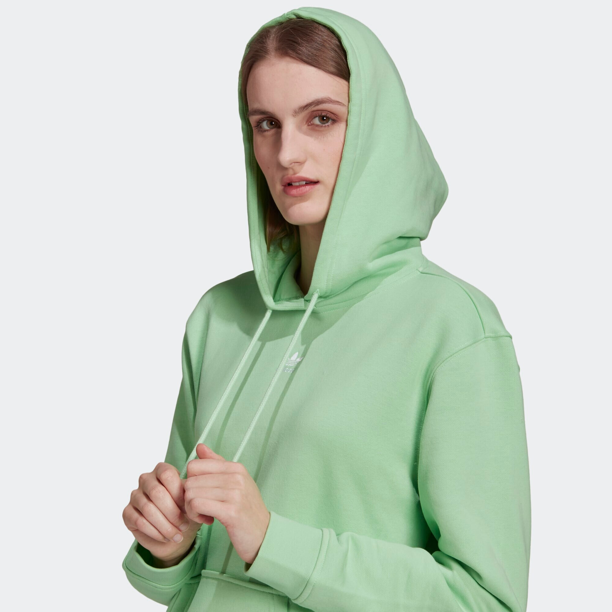 ADIDAS ORIGINALS Bluză de molton verde mentă - Pled.ro