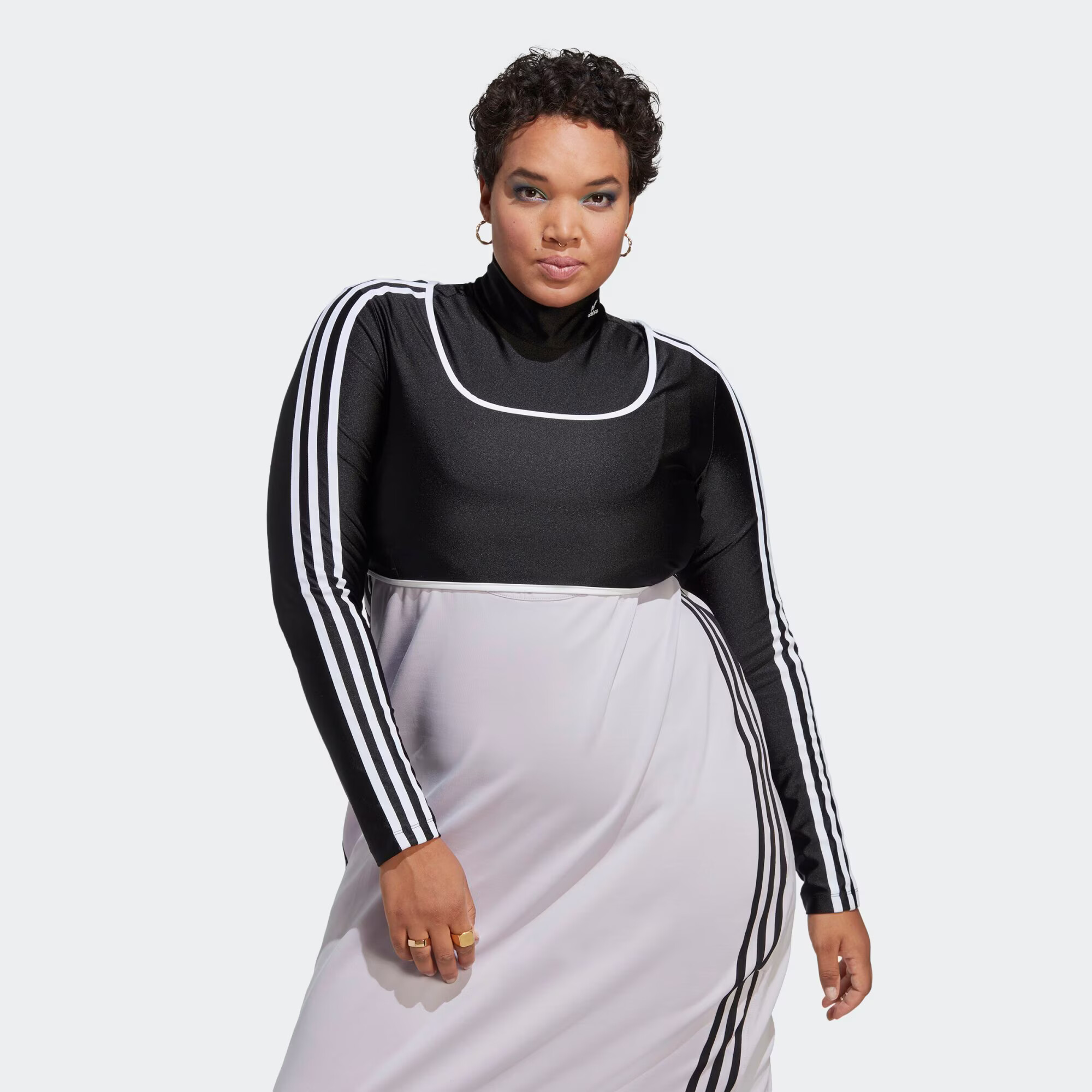 ADIDAS ORIGINALS Body negru / alb - Pled.ro