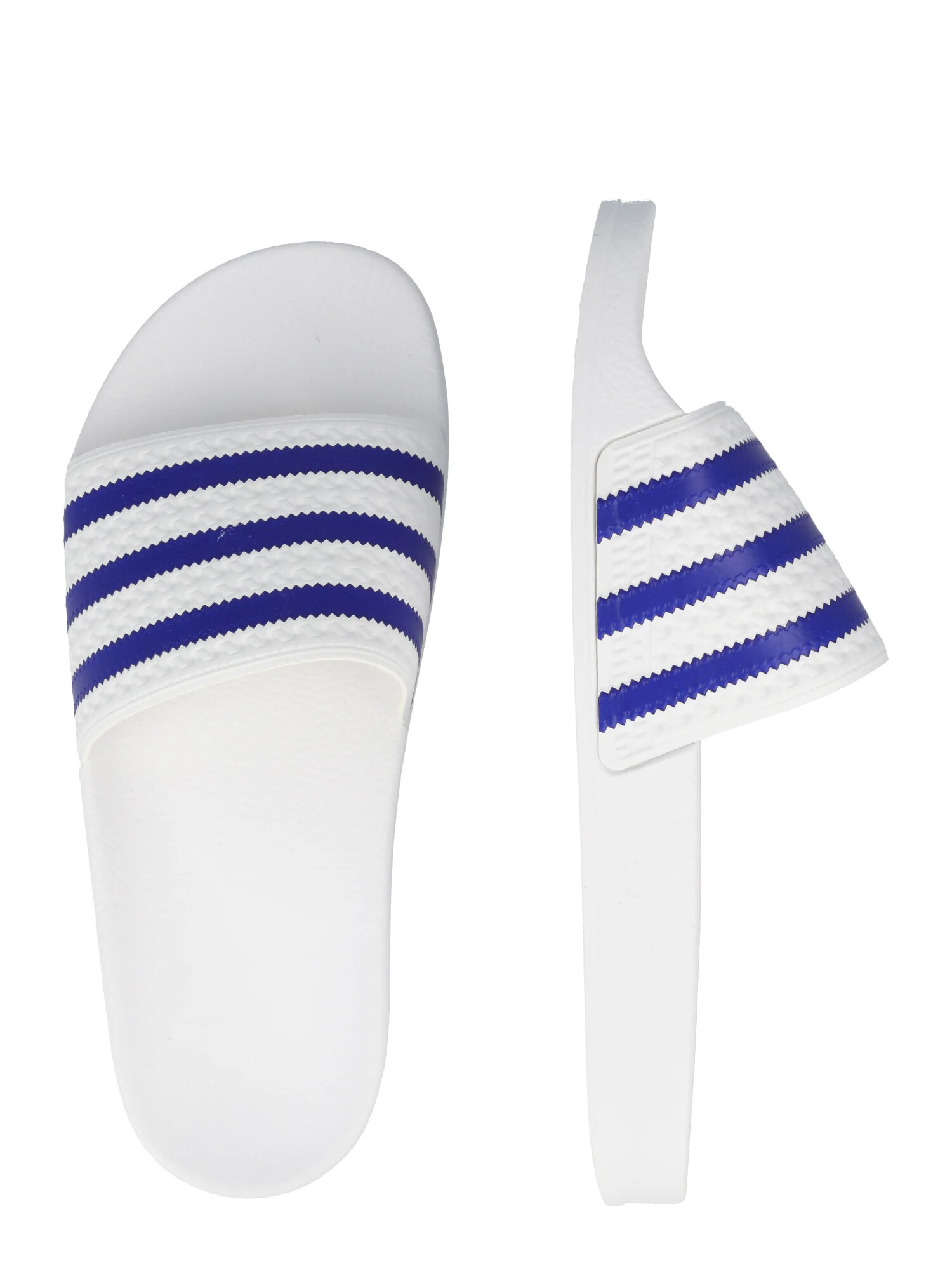 ADIDAS ORIGINALS Saboți 'Adilette' albastru închis / alb - Pled.ro