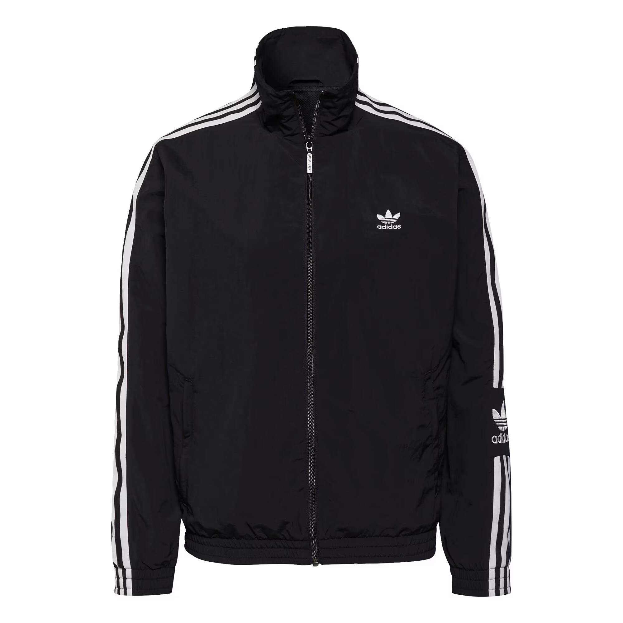 ADIDAS ORIGINALS Geacă de primăvară-toamnă 'Adicolor Classics Lock-Up' negru / alb - Pled.ro