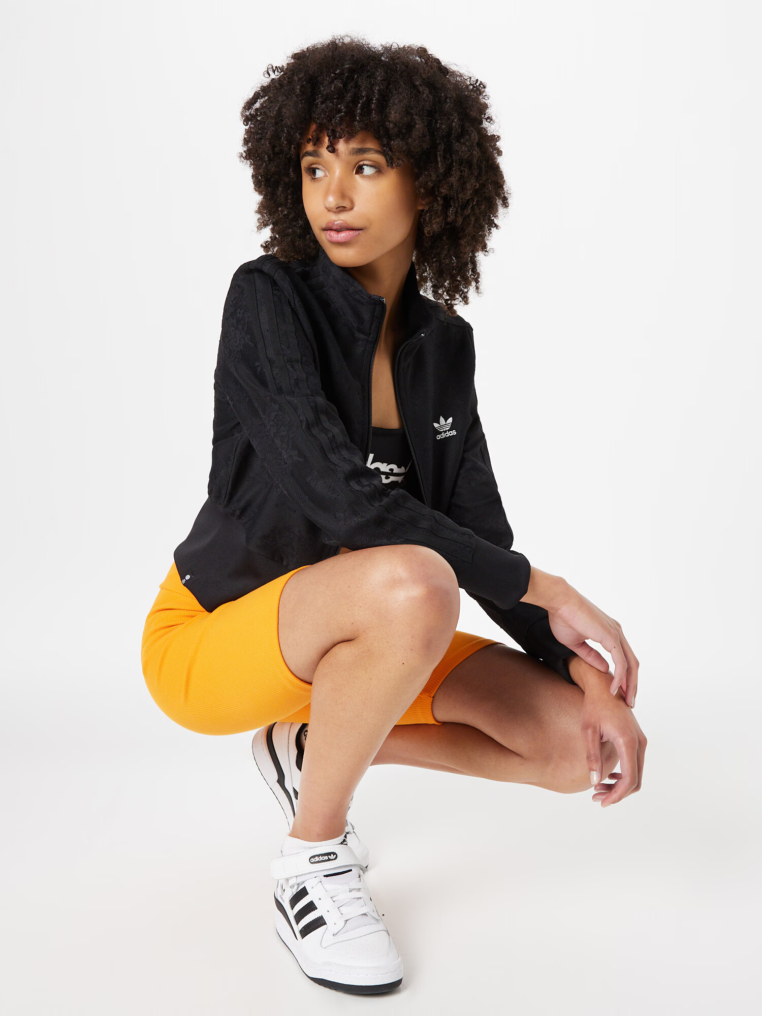 ADIDAS ORIGINALS Geacă de primăvară-toamnă negru / alb - Pled.ro