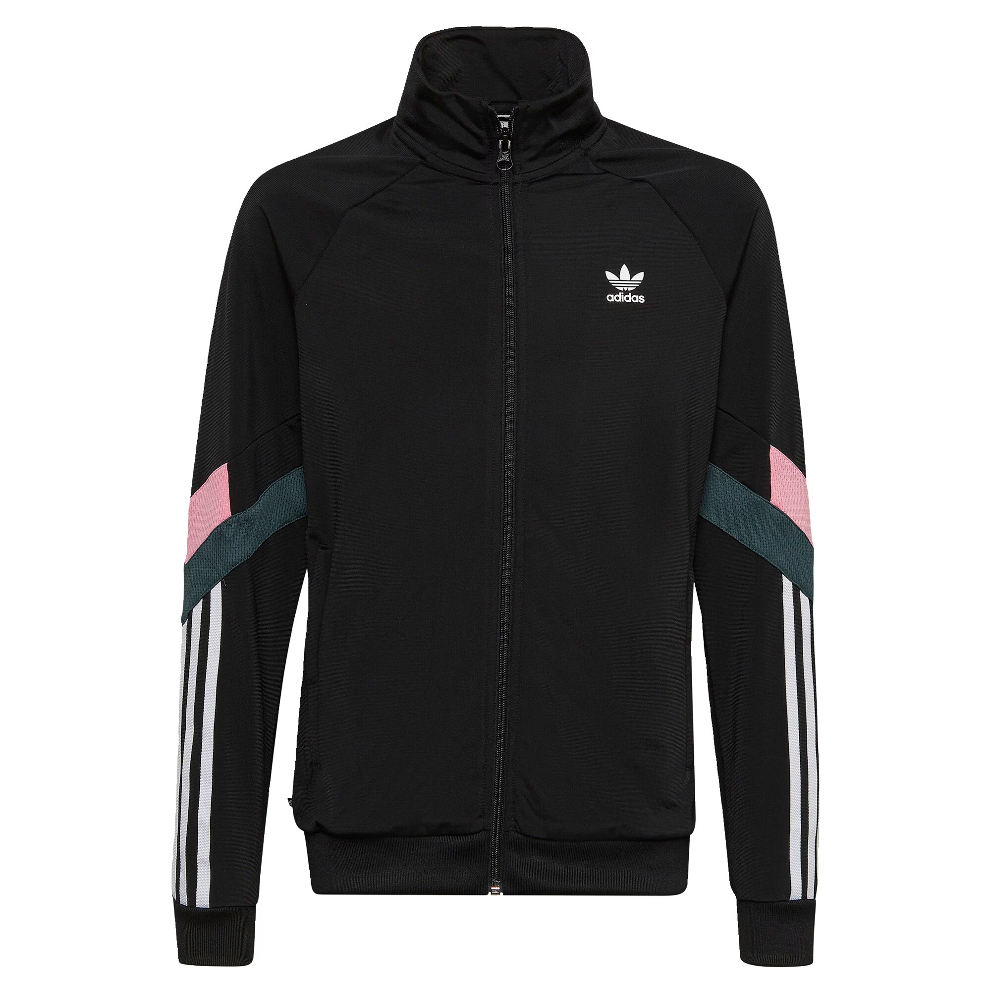 ADIDAS ORIGINALS Geacă de primăvară-toamnă 'Track Top' roz / negru / alb - Pled.ro