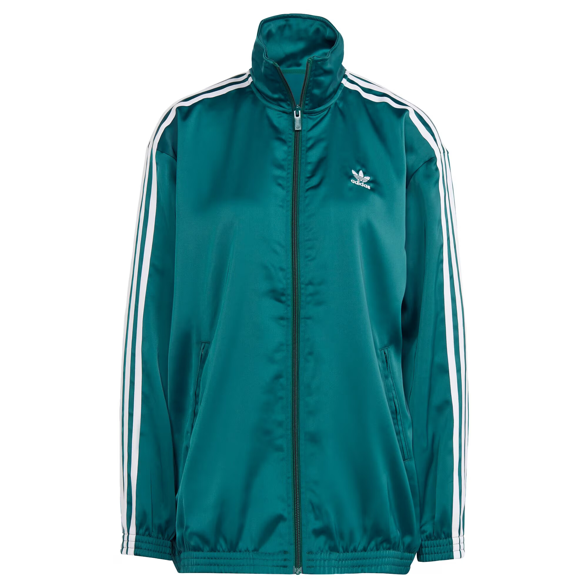 ADIDAS ORIGINALS Geacă de primăvară-toamnă verde / alb - Pled.ro