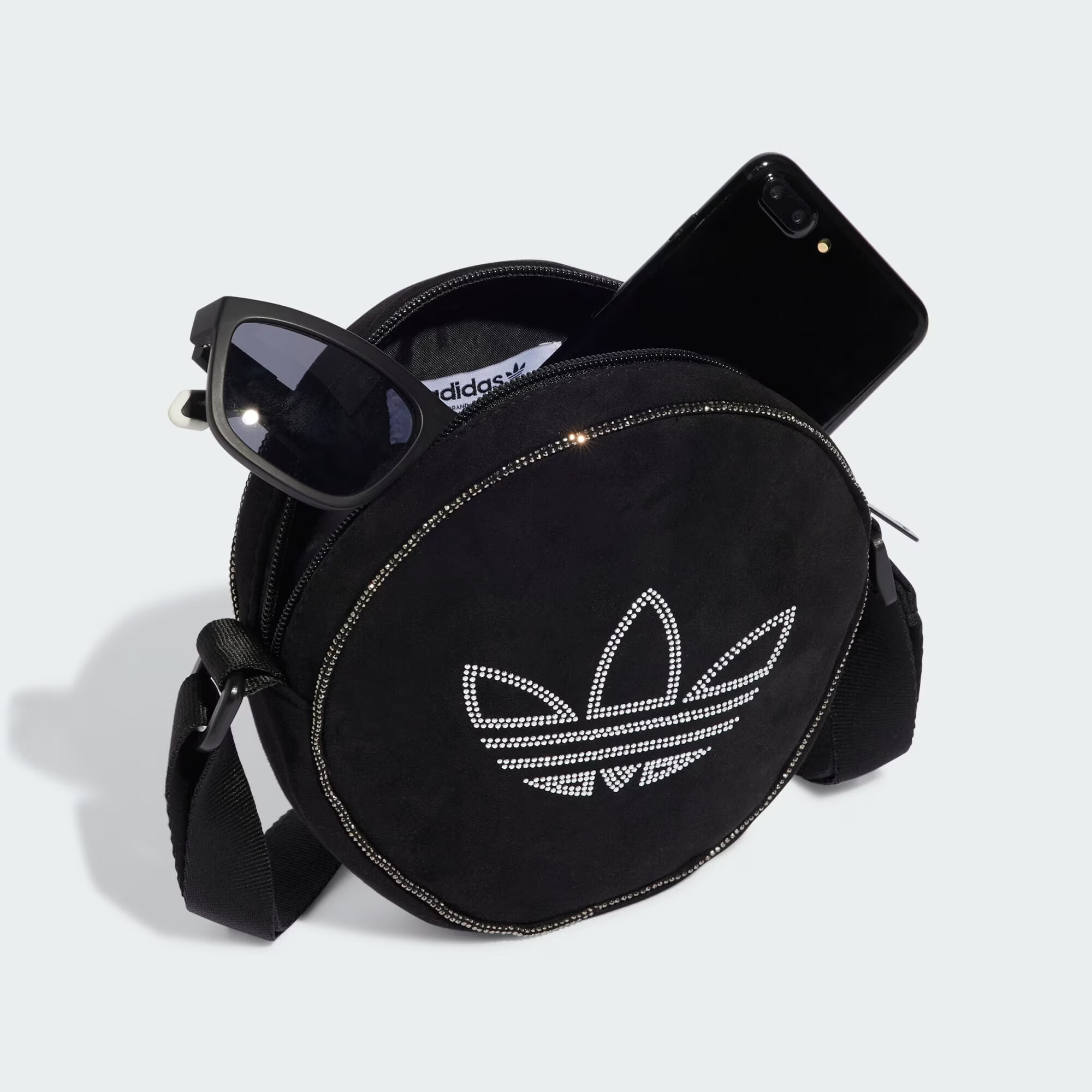 ADIDAS ORIGINALS Geantă de umăr negru / transparent - Pled.ro