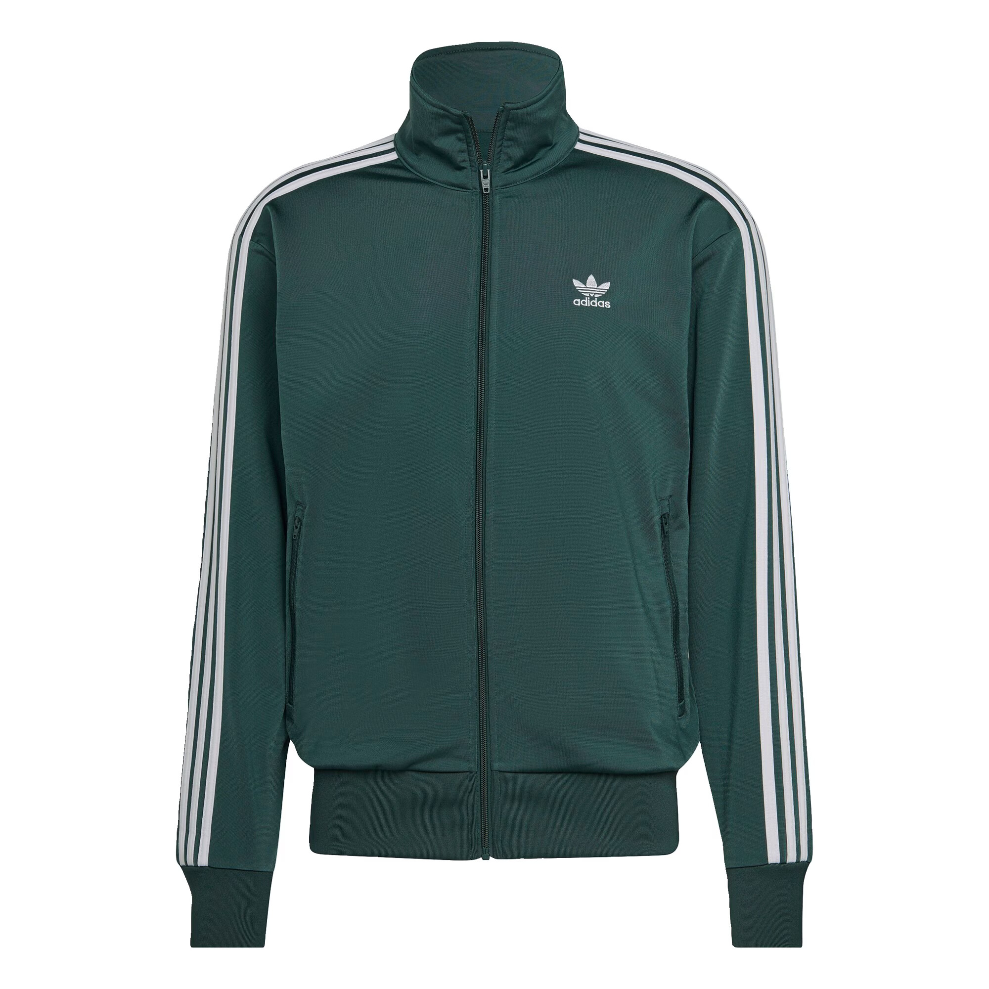 ADIDAS ORIGINALS Hanorac 'Firebird' verde smarald / alb - Pled.ro