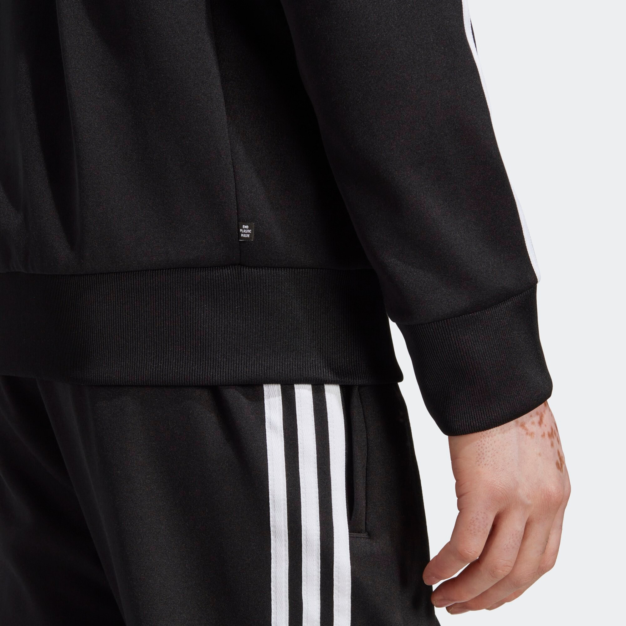 ADIDAS ORIGINALS Hanorac negru / alb - Pled.ro