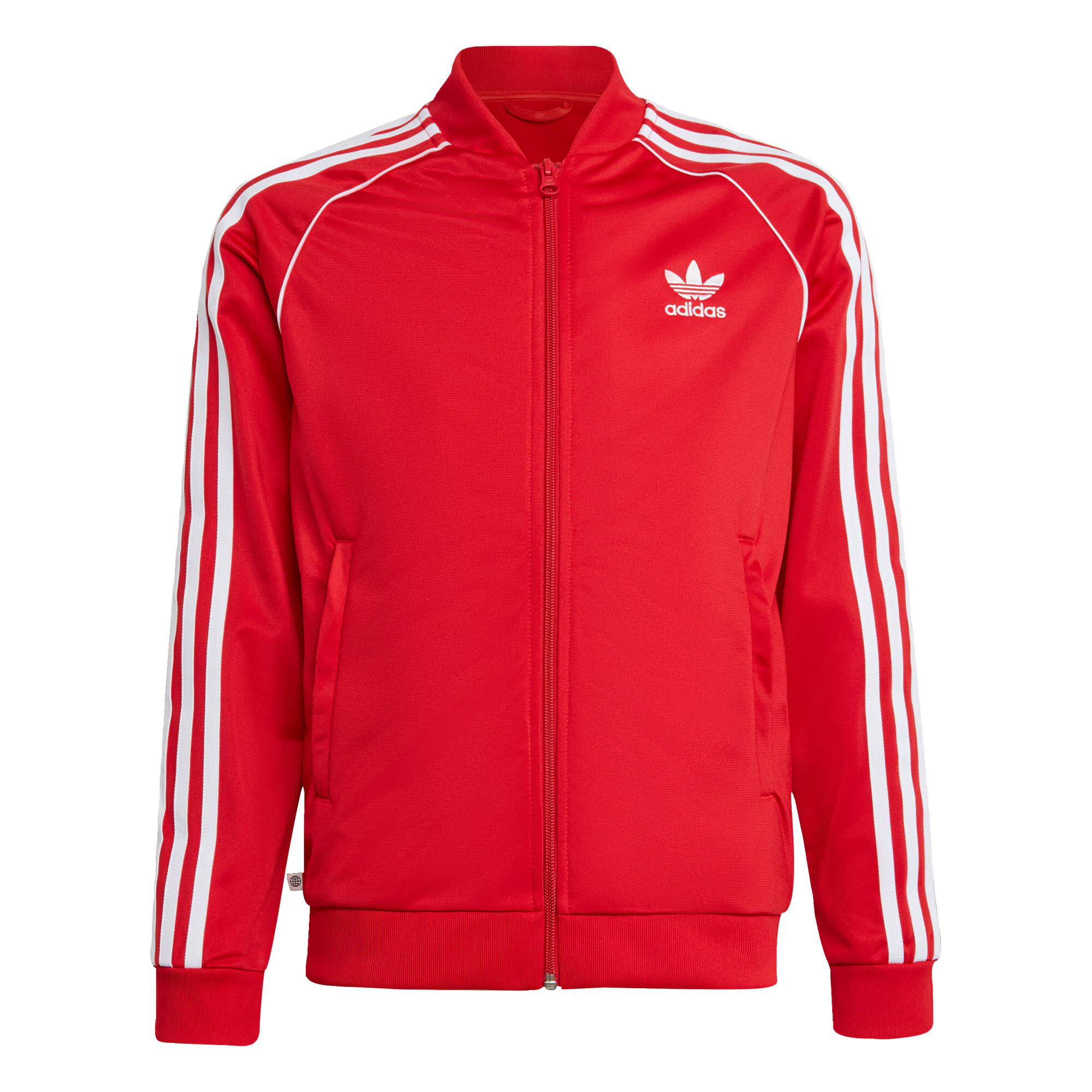 ADIDAS ORIGINALS Geacă sport 'Adicolor Sst' roșu / alb - Pled.ro