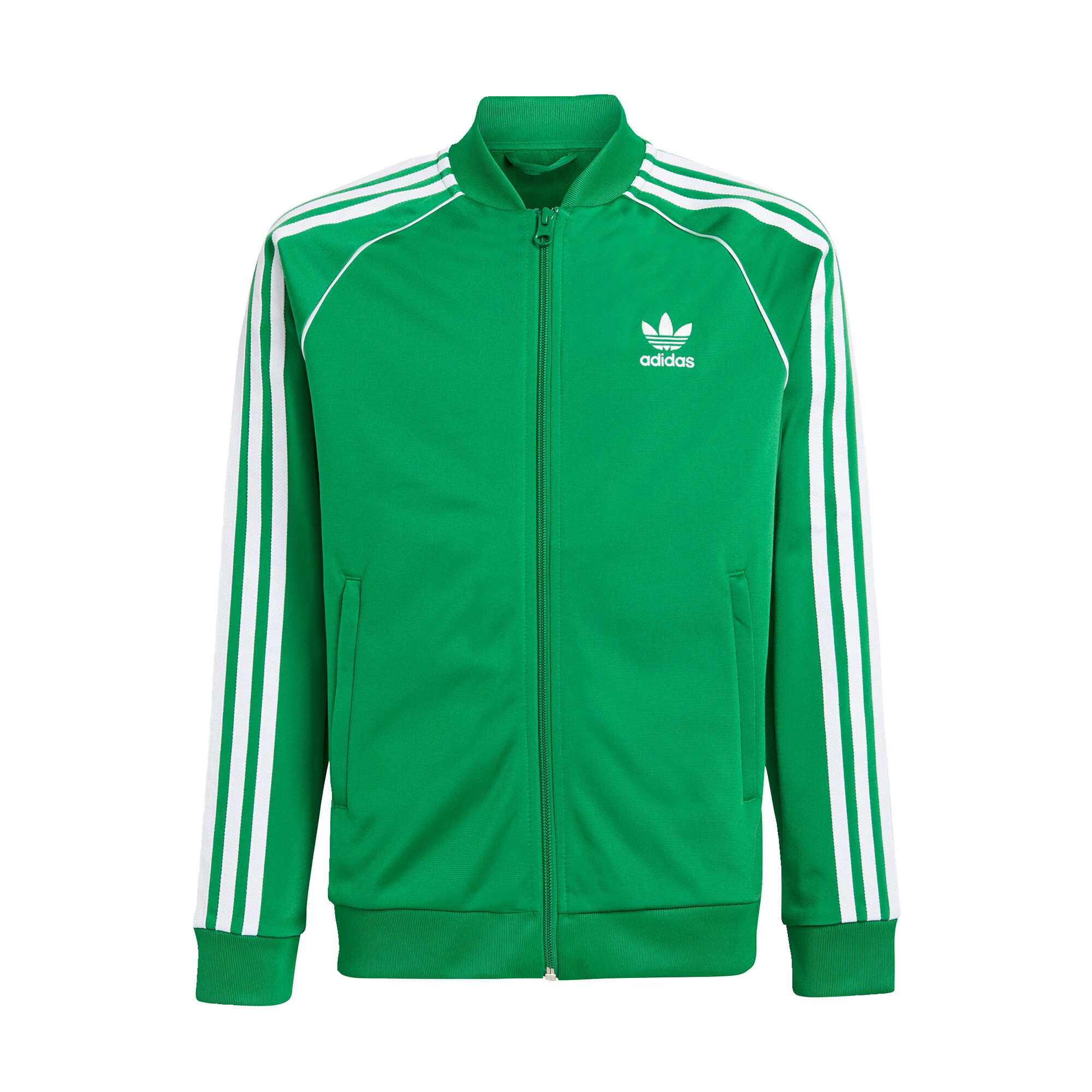 ADIDAS ORIGINALS Geacă sport 'Adicolor Sst' verde iarbă / alb - Pled.ro