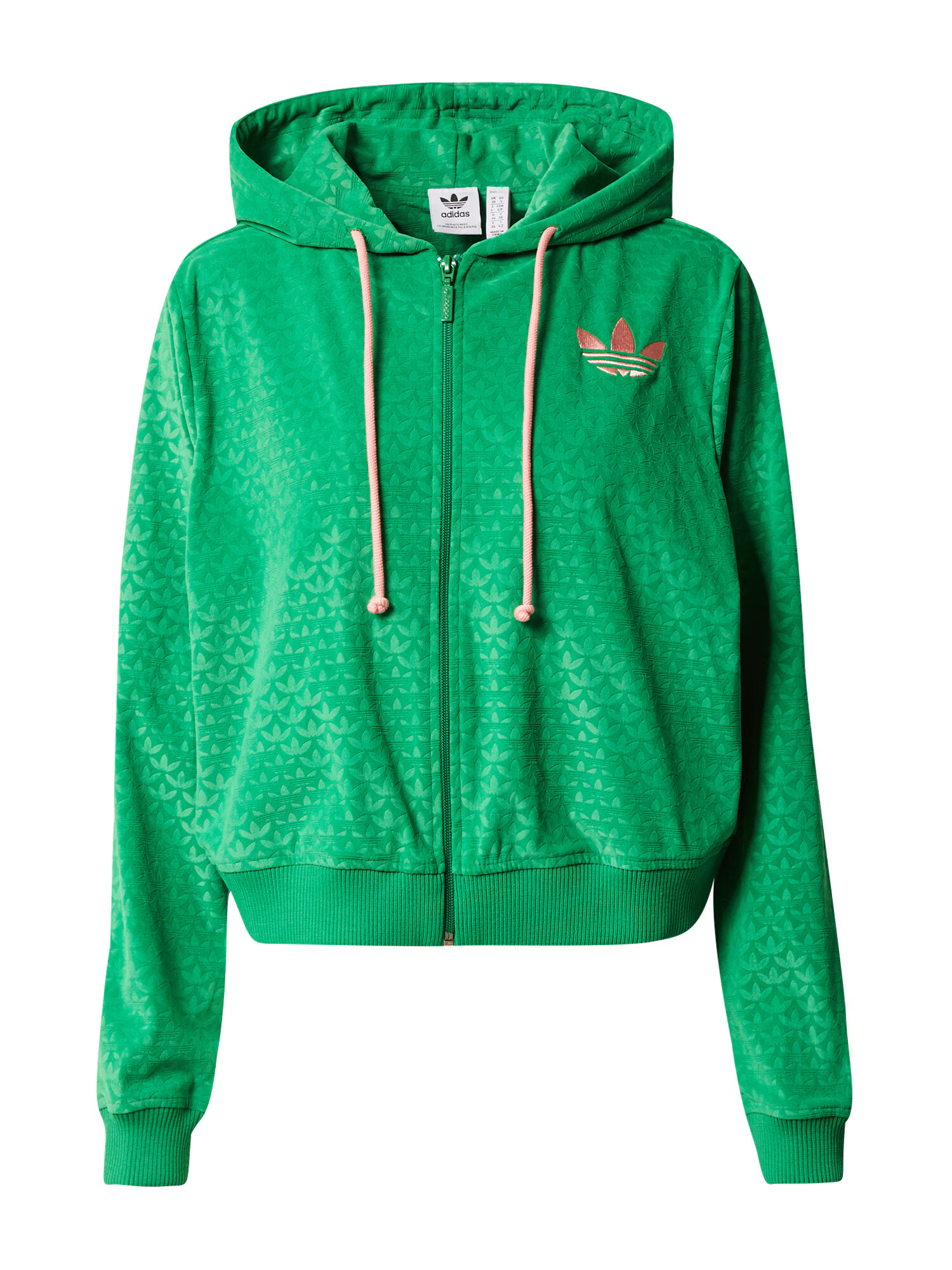 ADIDAS ORIGINALS Hanorac verde iarbă / verde deschis / roz pal - Pled.ro