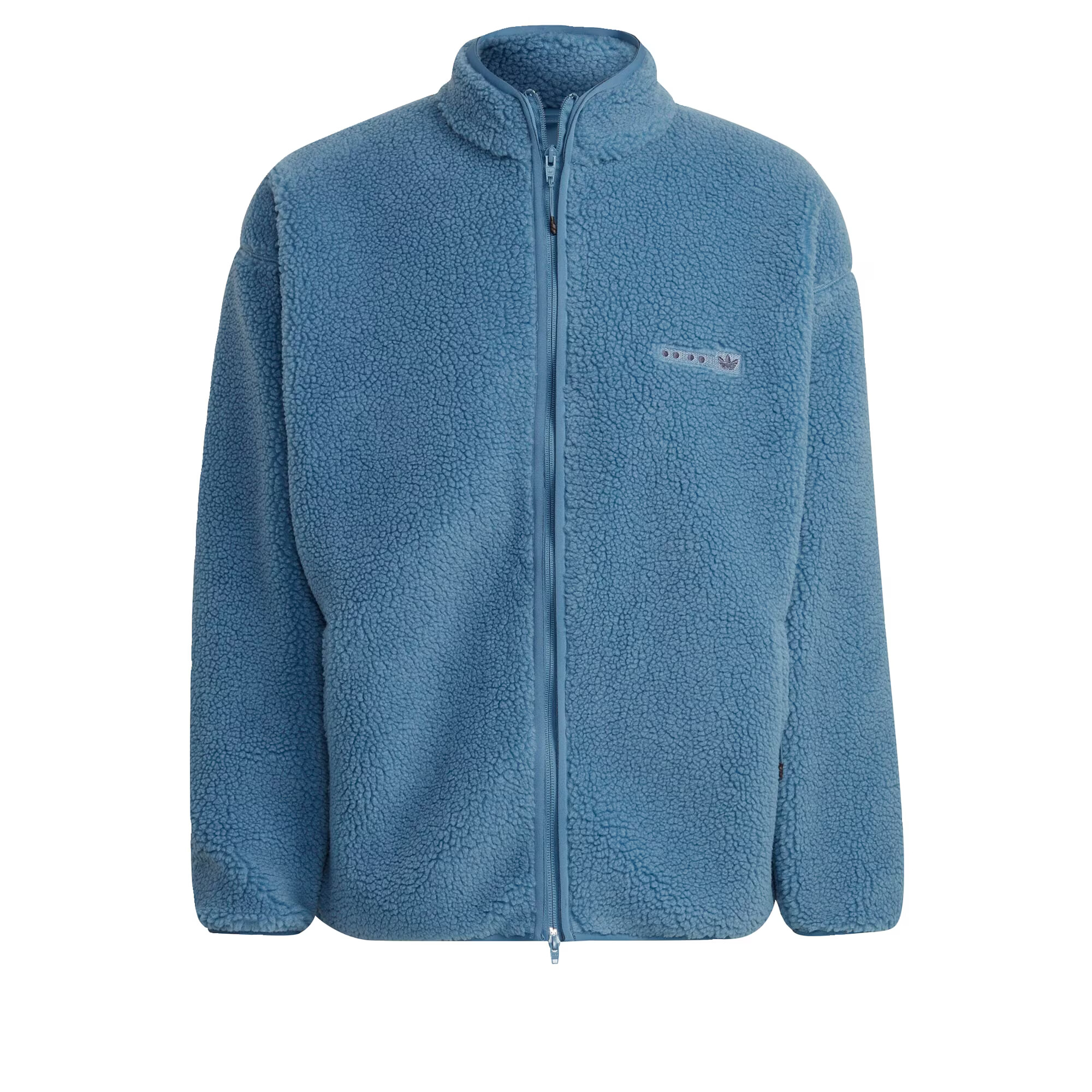 ADIDAS ORIGINALS Jachetă fleece 'Reclaim Sherpa' albastru - Pled.ro