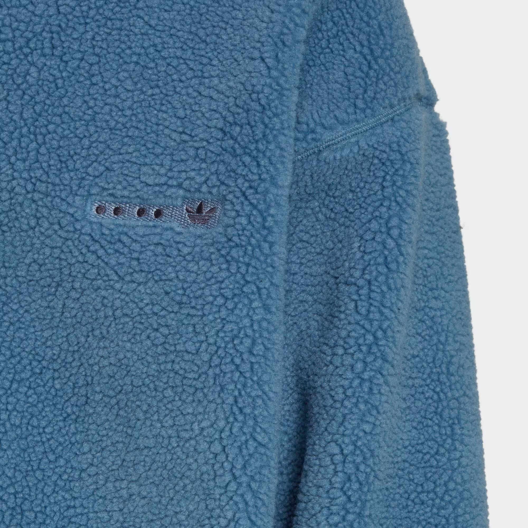 ADIDAS ORIGINALS Jachetă fleece 'Reclaim Sherpa' albastru - Pled.ro