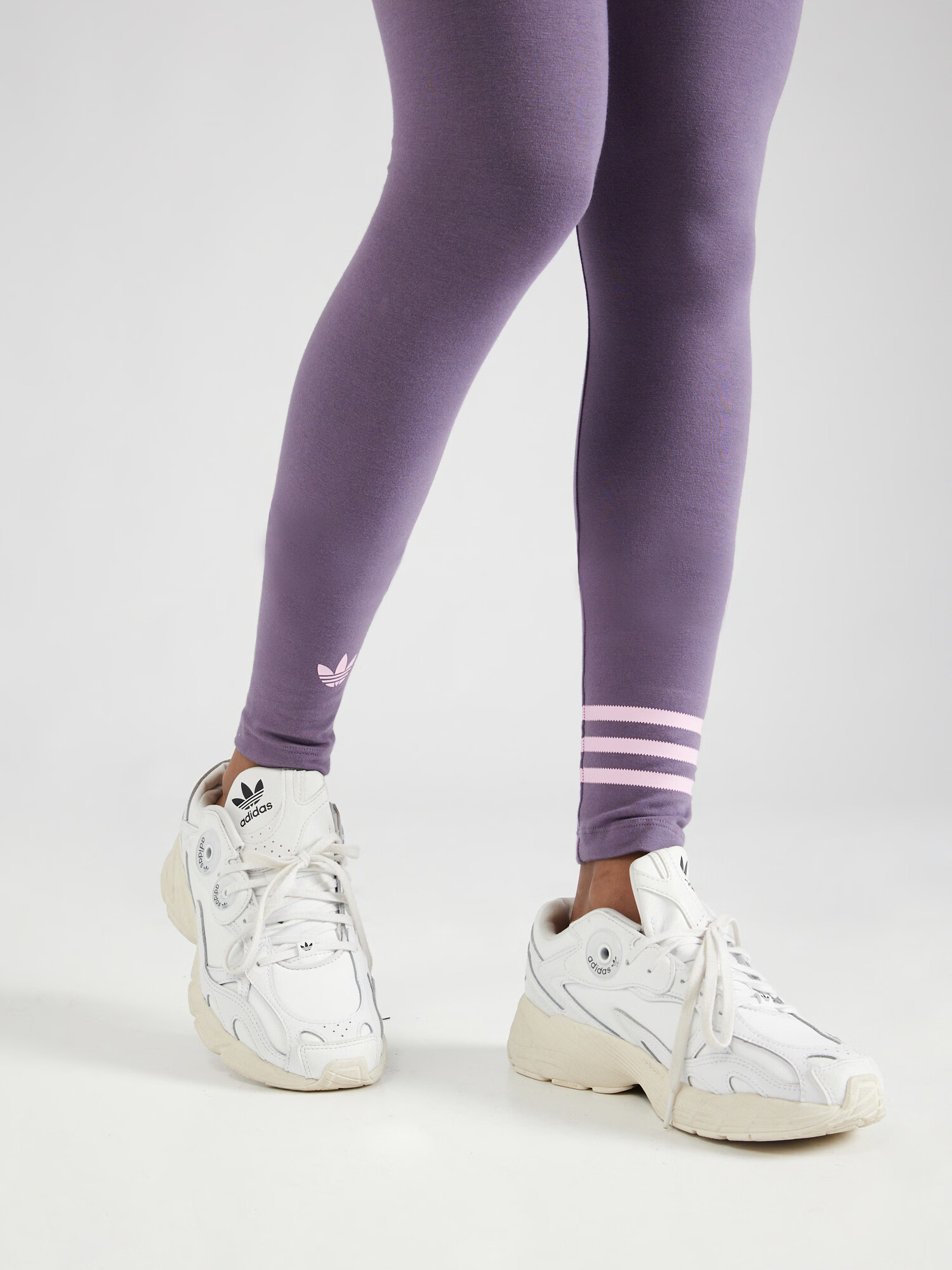 ADIDAS ORIGINALS Leggings 'Adicolor Neuclassics' mov liliachiu / roz - Pled.ro