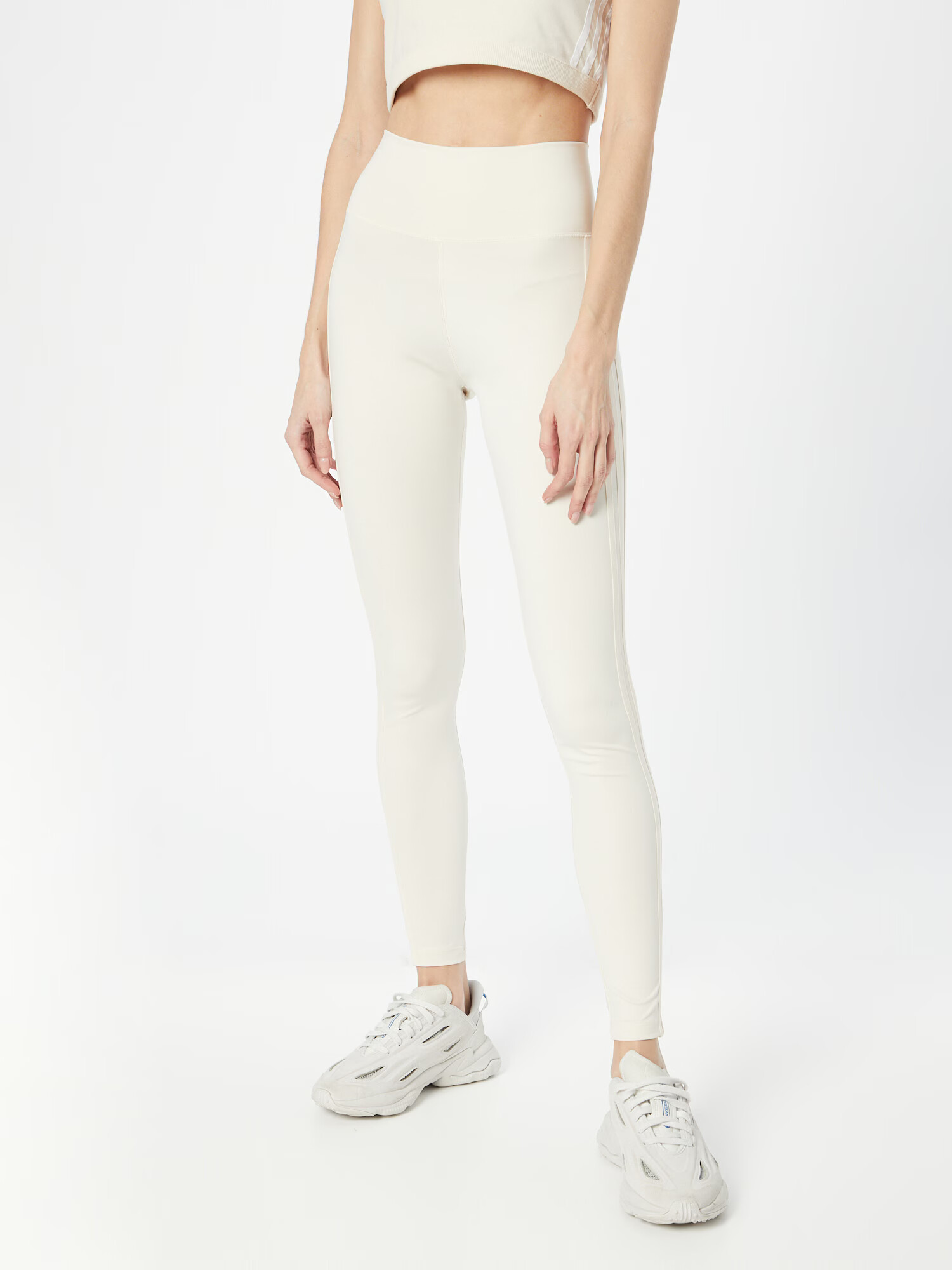 ADIDAS ORIGINALS Leggings 'Adicolor Classics' alb perlat - Pled.ro