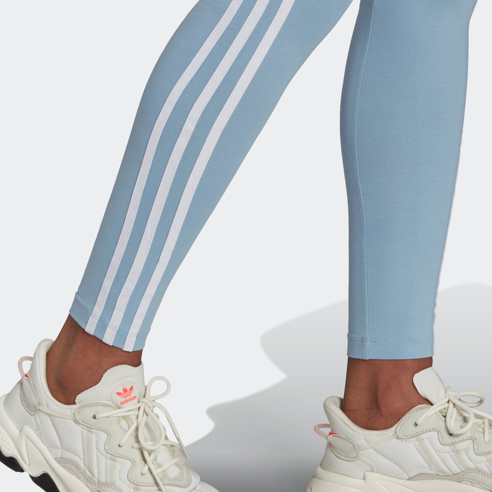 ADIDAS ORIGINALS Leggings albastru deschis / alb - Pled.ro