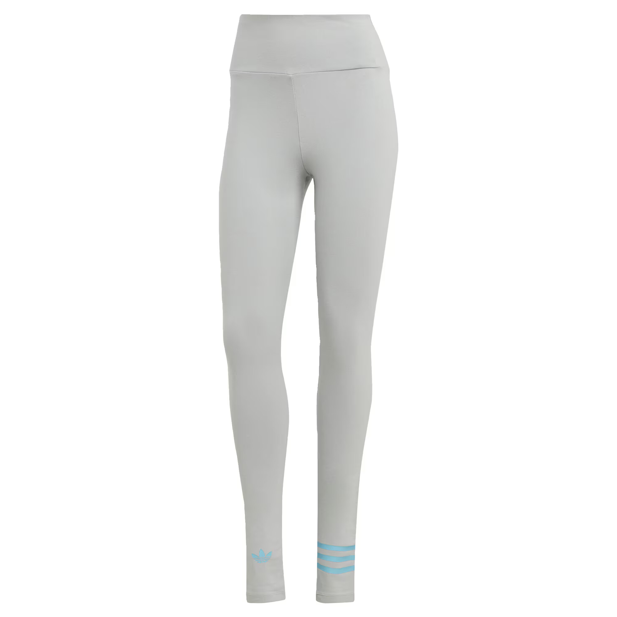 ADIDAS ORIGINALS Leggings 'Adicolor Neuclassics' turcoaz / gri deschis - Pled.ro