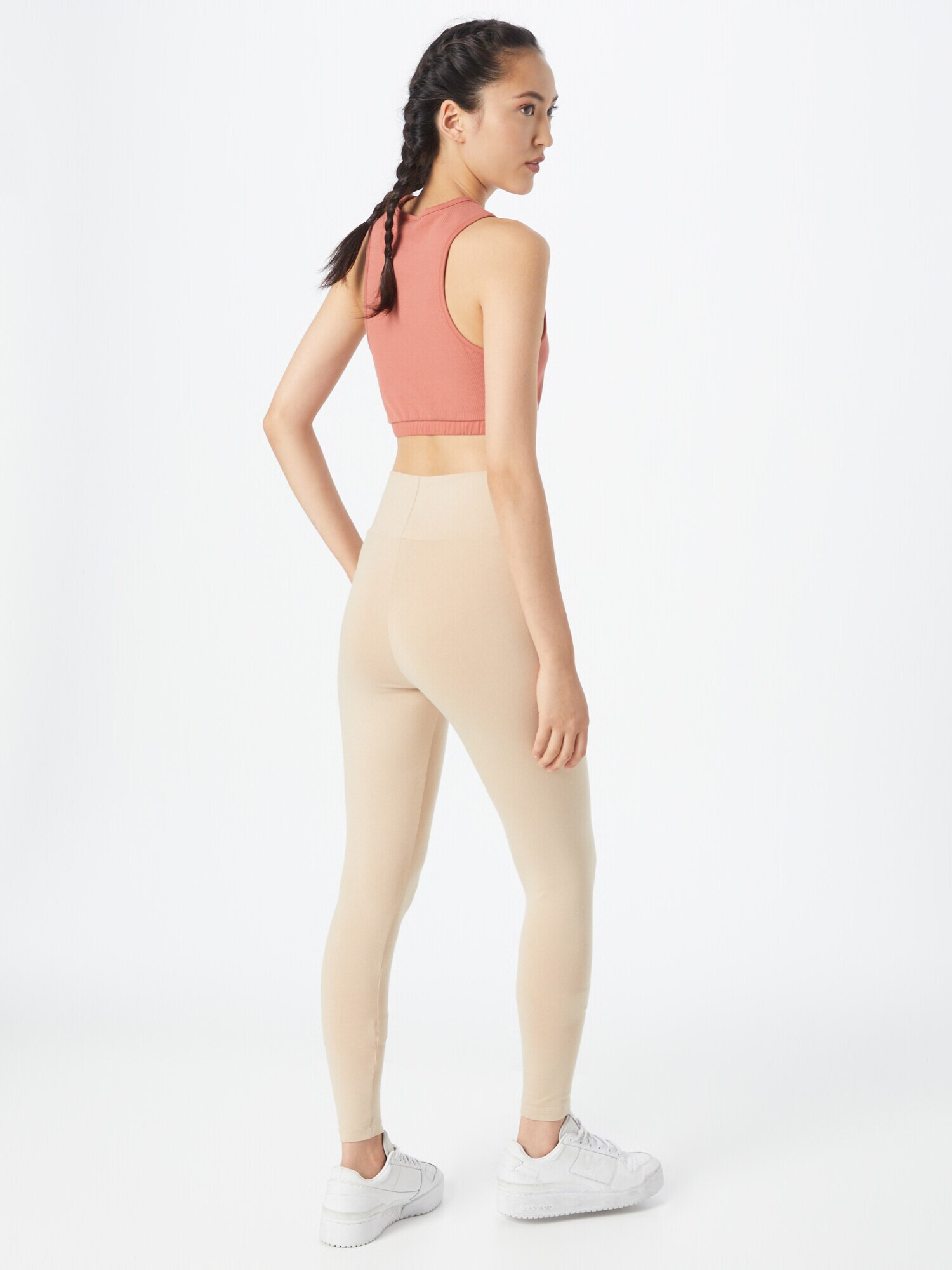 ADIDAS ORIGINALS Leggings bej / alb - Pled.ro