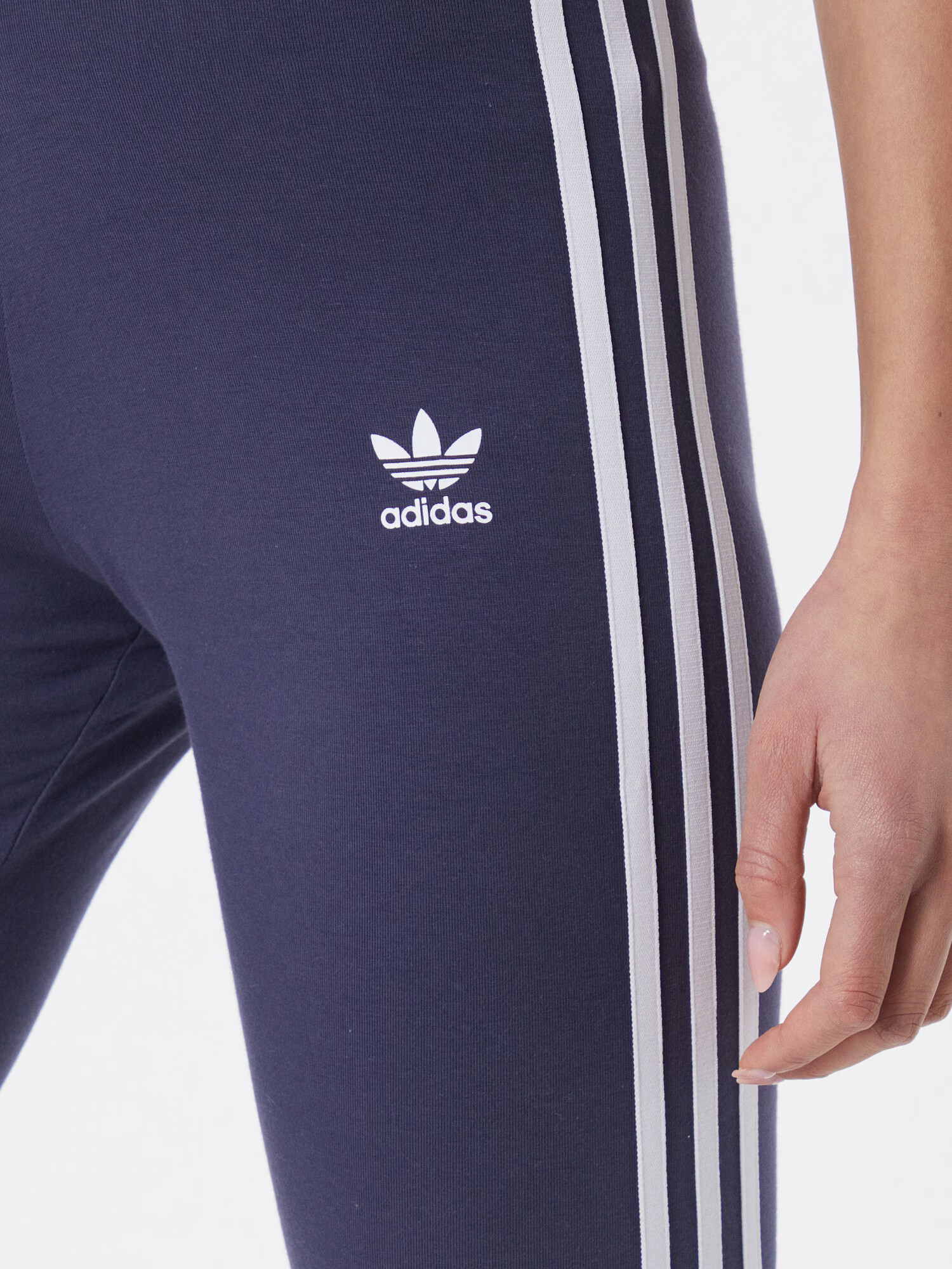 ADIDAS ORIGINALS Leggings bleumarin / alb - Pled.ro