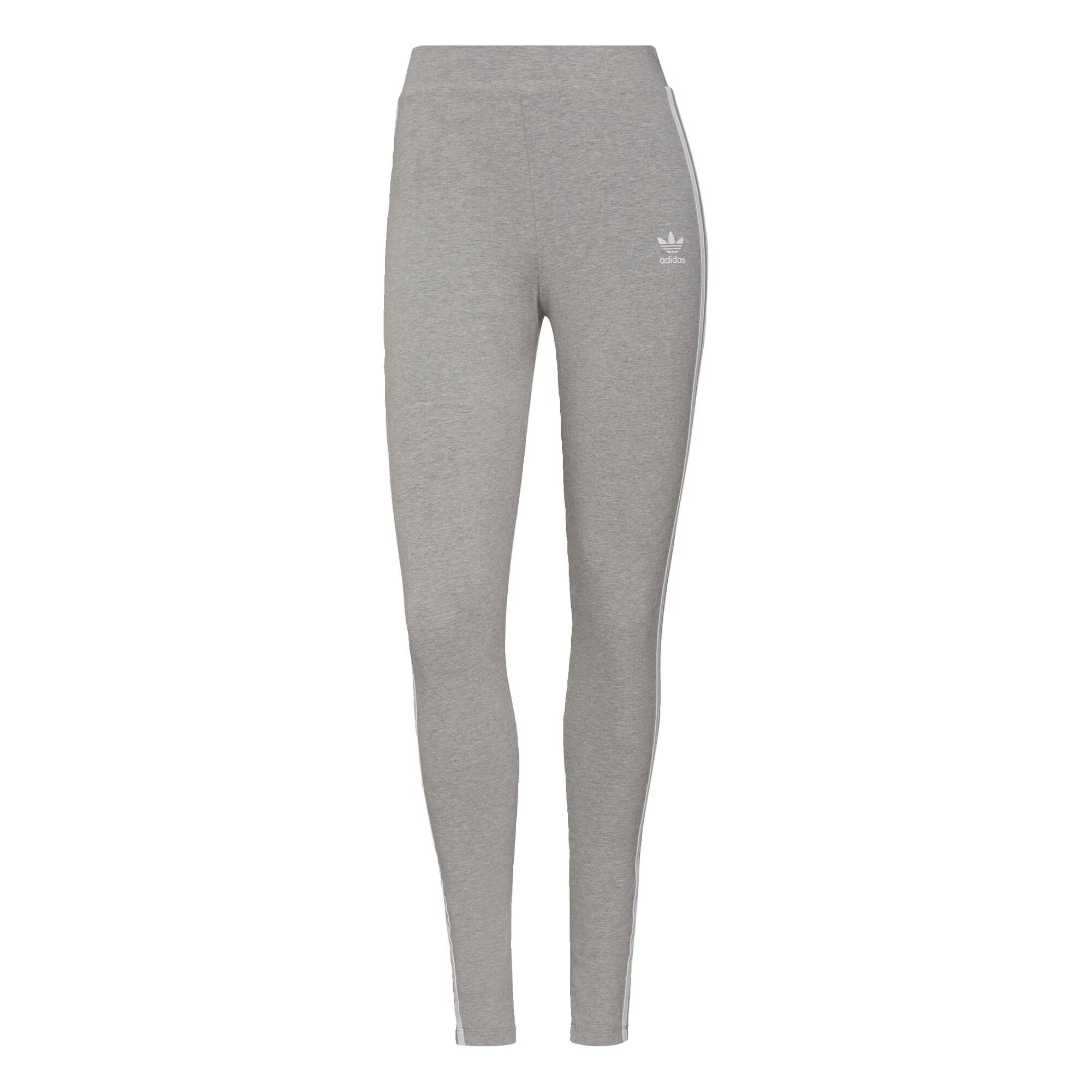 ADIDAS ORIGINALS Leggings gri amestecat / alb - Pled.ro