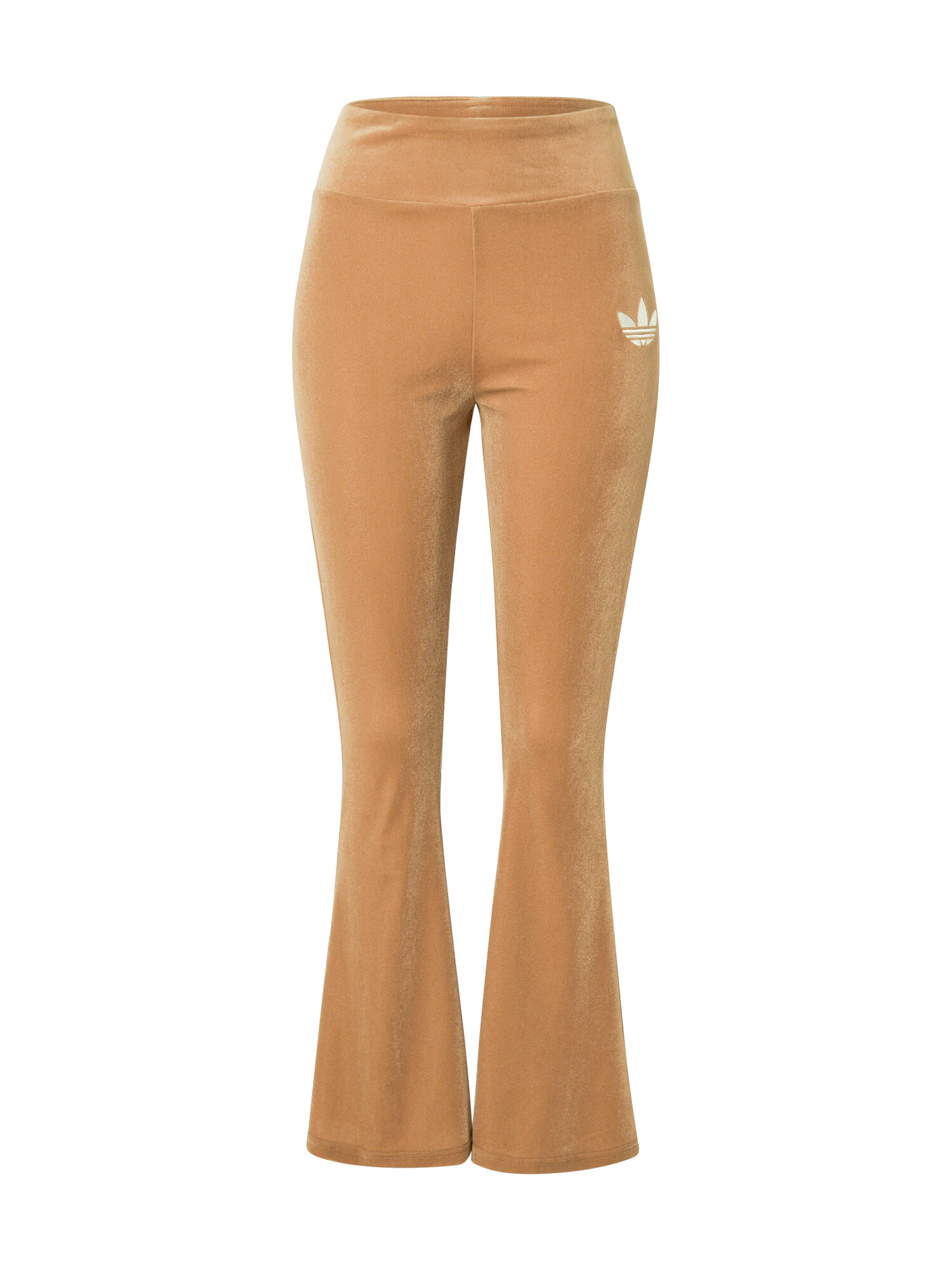 ADIDAS ORIGINALS Leggings 'Adicolor 70S ' maro deschis / alb - Pled.ro