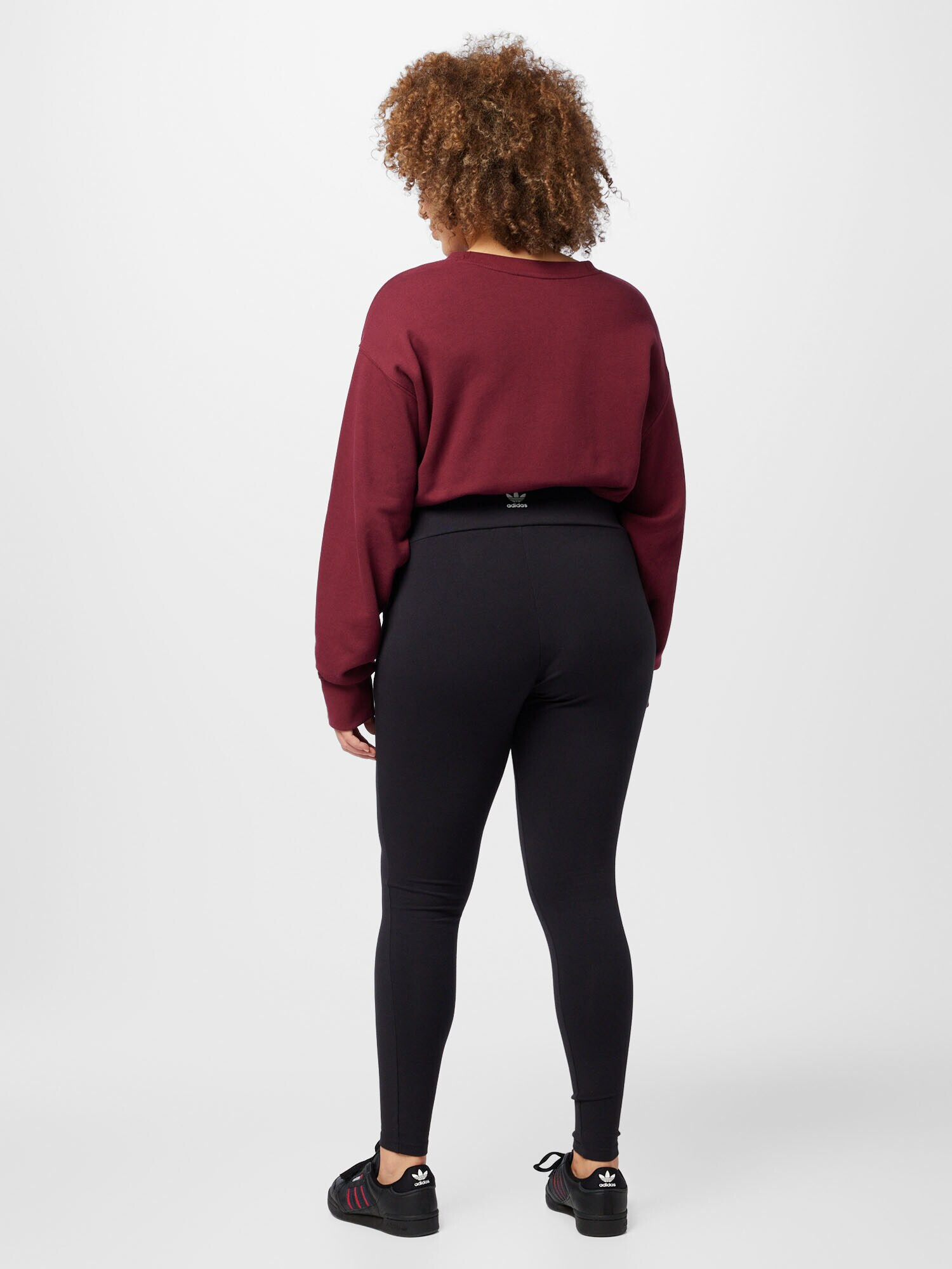 ADIDAS ORIGINALS Leggings 'Adicolor Essentials ' negru - Pled.ro