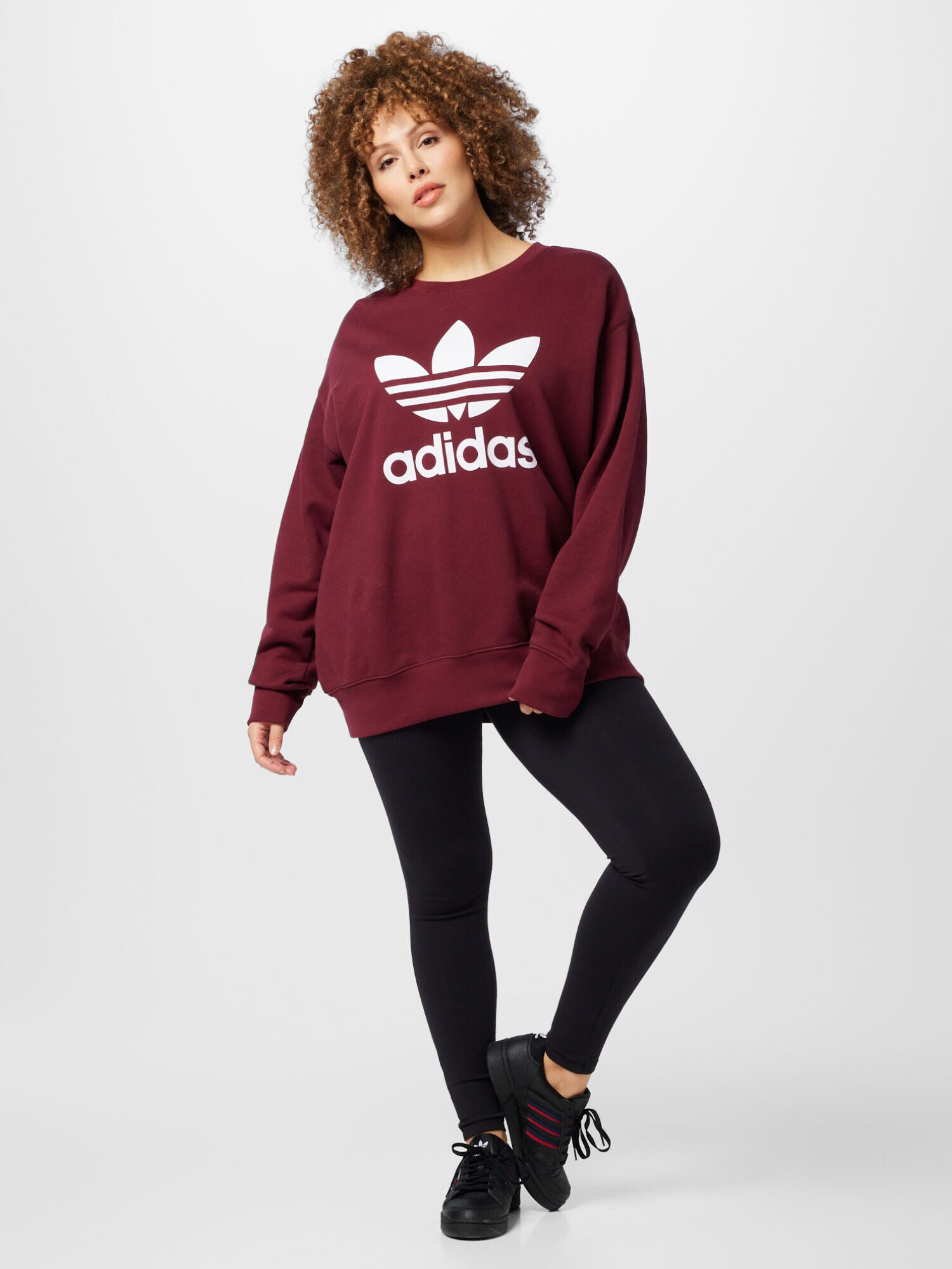 ADIDAS ORIGINALS Leggings 'Adicolor Essentials ' negru - Pled.ro