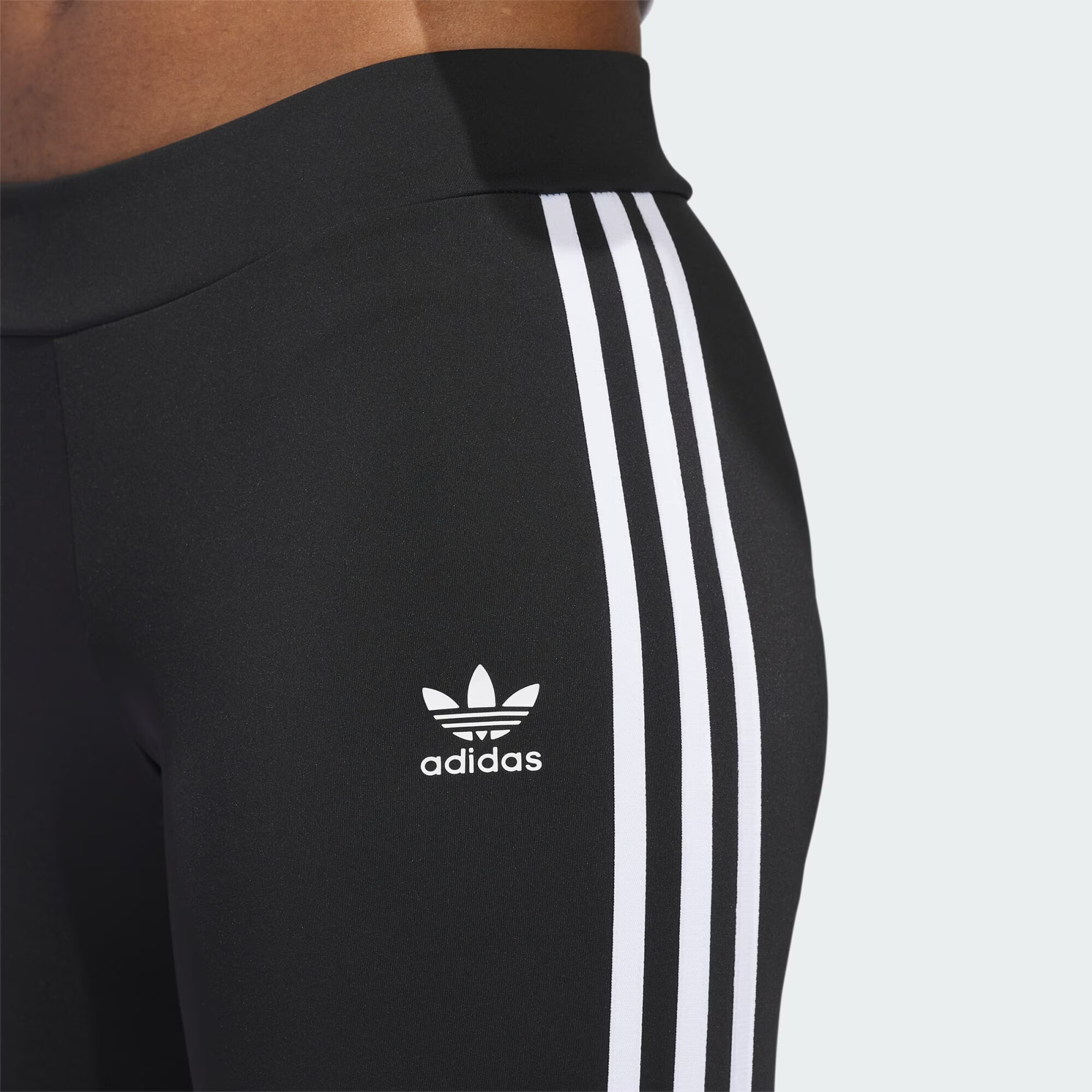 ADIDAS ORIGINALS Leggings negru / alb - Pled.ro