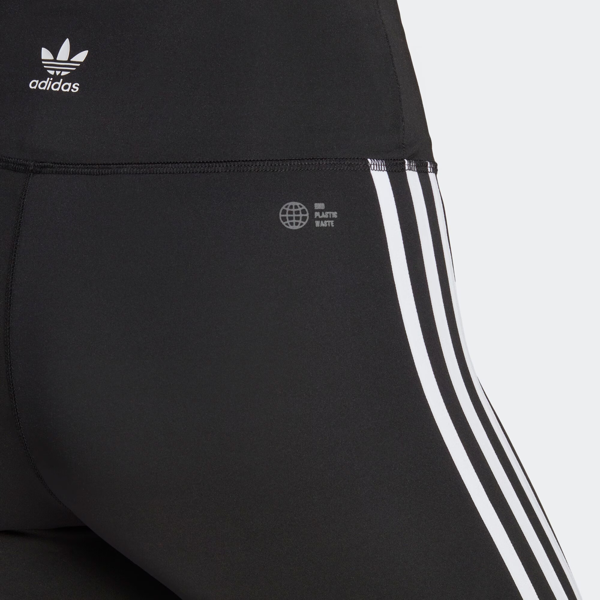 ADIDAS ORIGINALS Leggings 'Adicolor Classics' negru / alb - Pled.ro