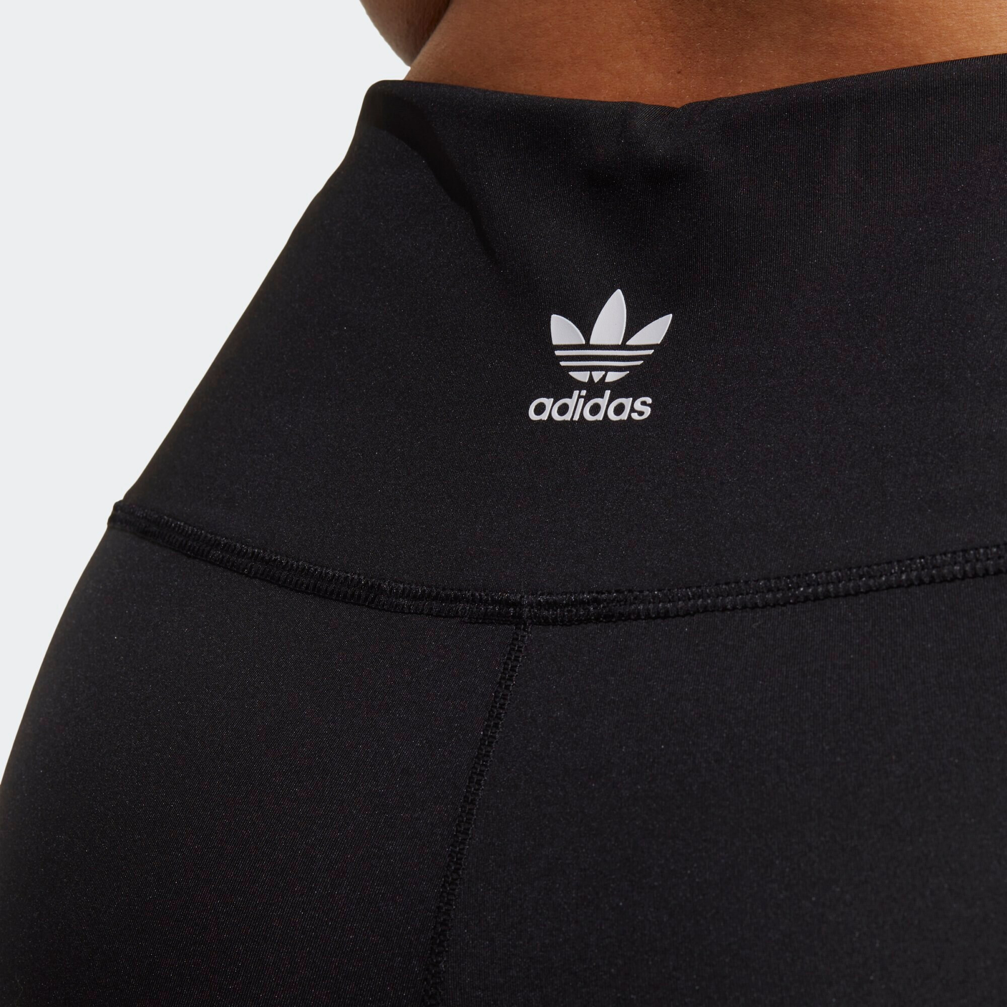 ADIDAS ORIGINALS Leggings 'Adicolor Classics ' negru / alb - Pled.ro