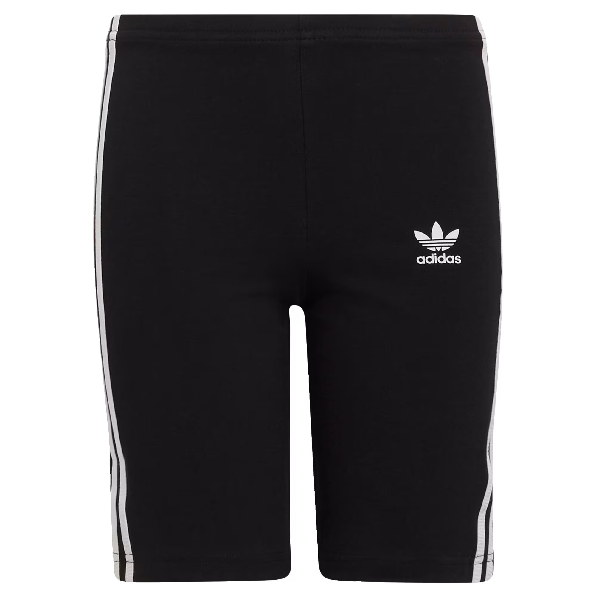 ADIDAS ORIGINALS Leggings 'Adicolor Cycling' negru / alb - Pled.ro