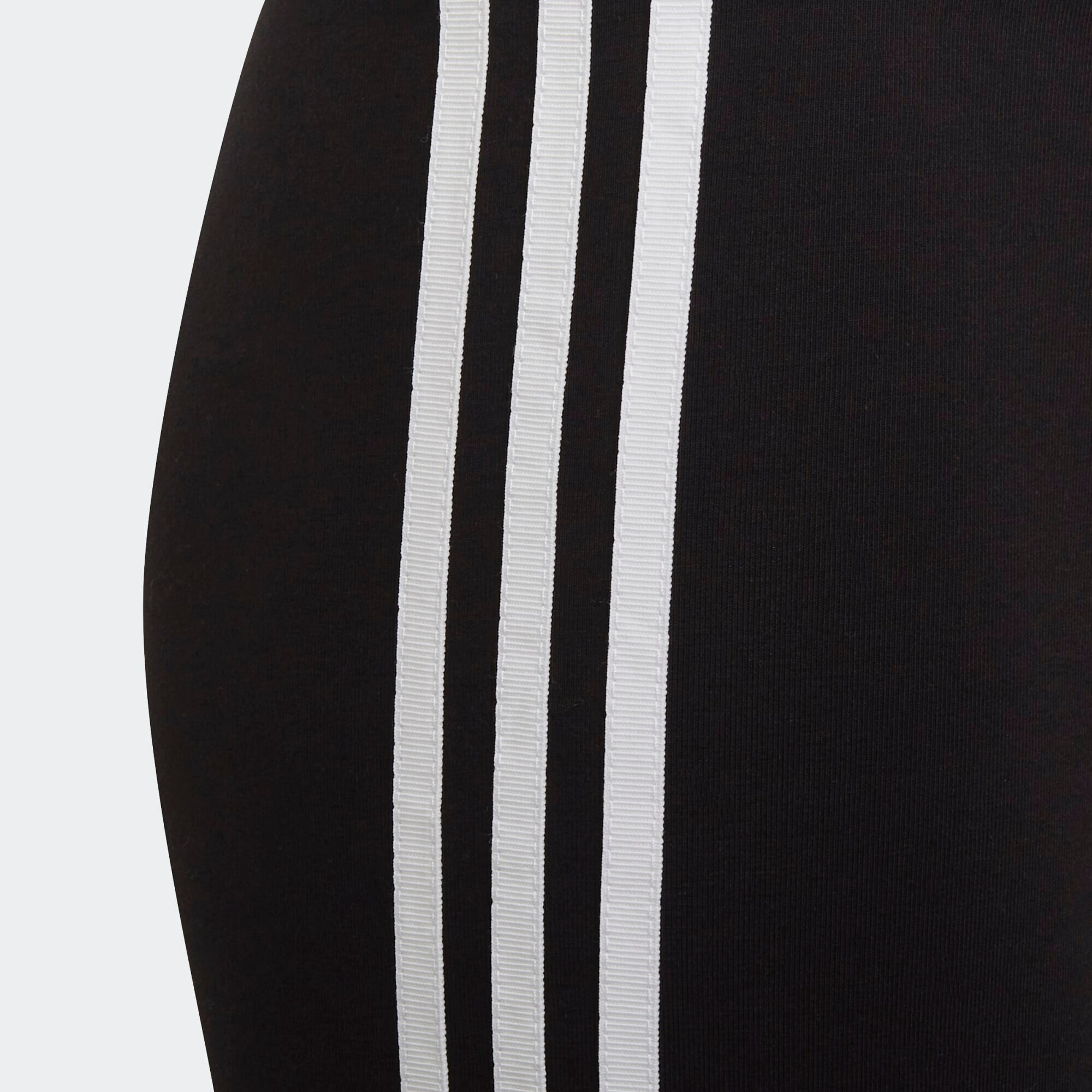 ADIDAS ORIGINALS Leggings 'Adicolor Cycling' negru / alb - Pled.ro