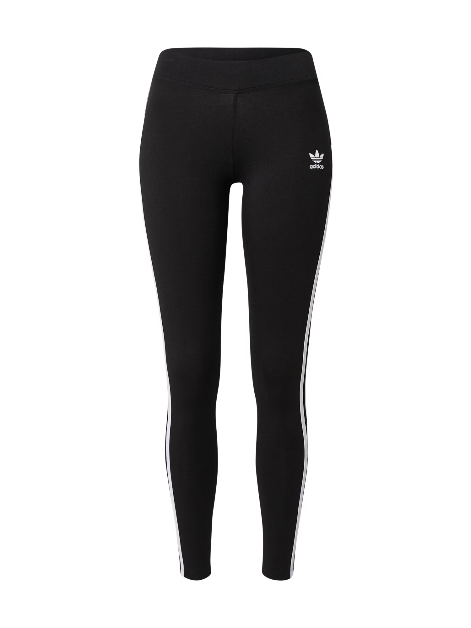 ADIDAS ORIGINALS Leggings 'Adicolor Classics 3-Stripes' negru / alb - Pled.ro