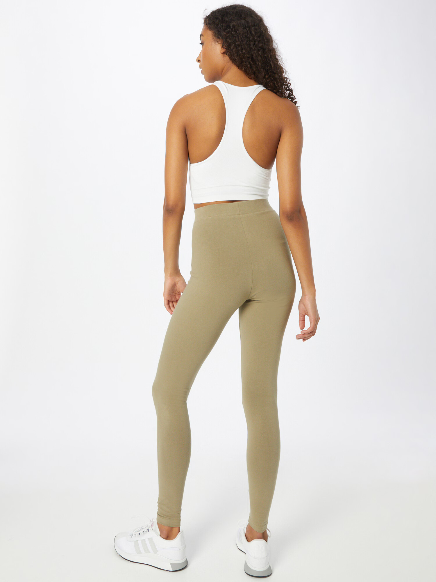 ADIDAS ORIGINALS Leggings oliv / alb - Pled.ro