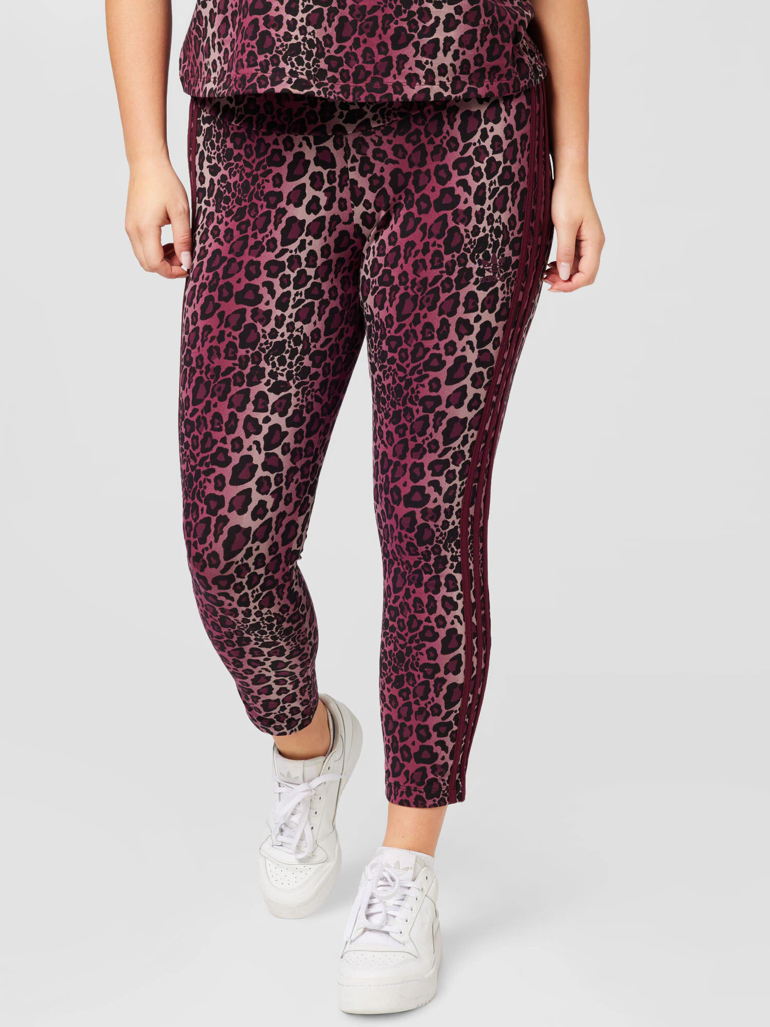 ADIDAS ORIGINALS Leggings portocaliu / roșu / roșu bordeaux - Pled.ro