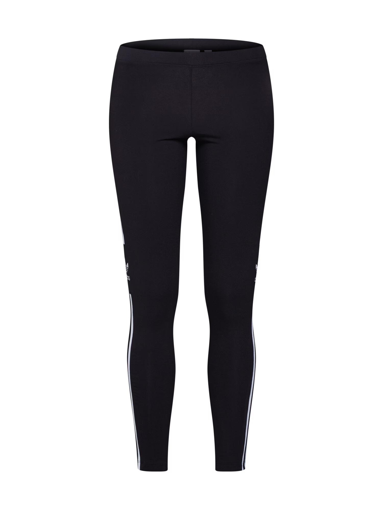 ADIDAS ORIGINALS Leggings 'Trefoil' negru / alb - Pled.ro