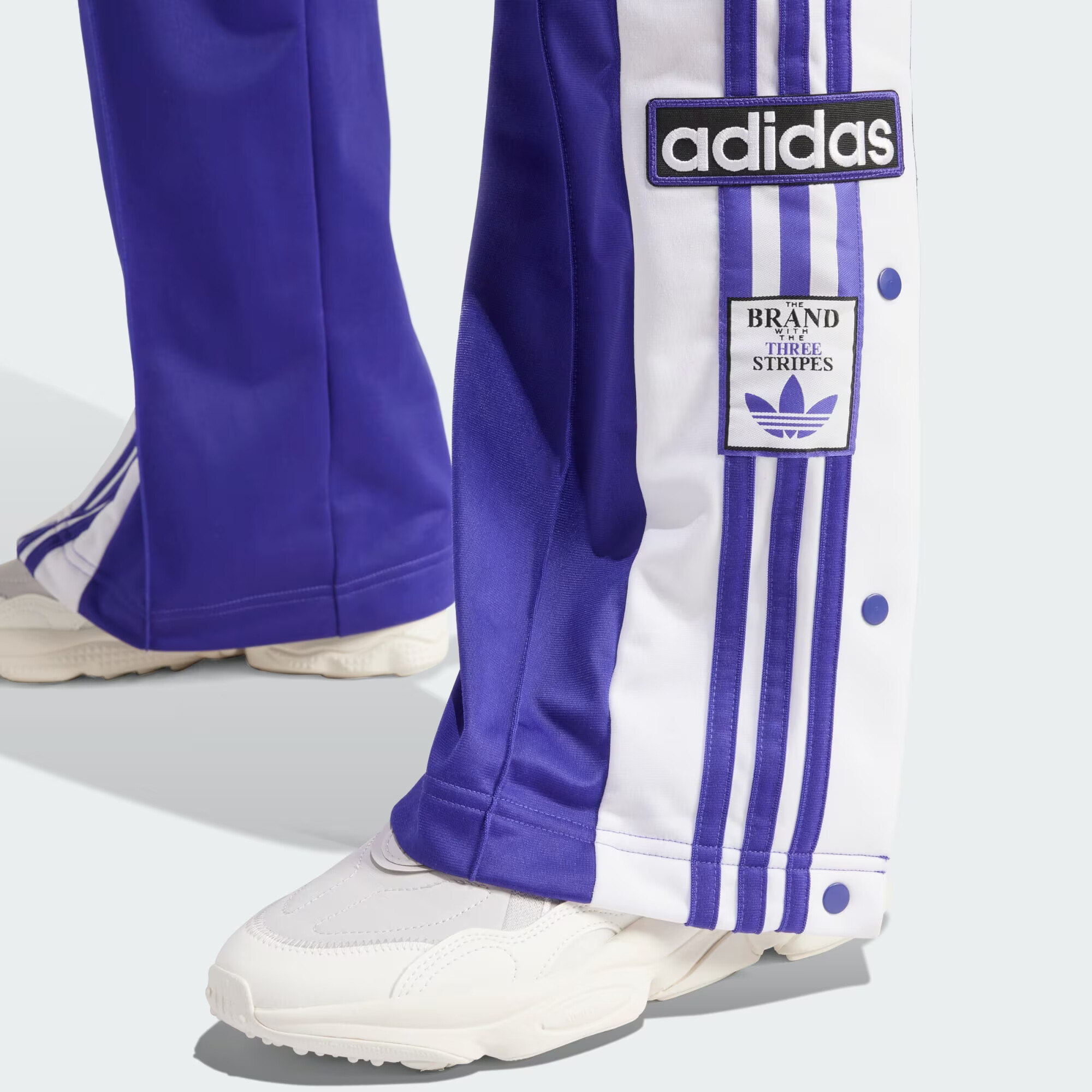 ADIDAS ORIGINALS Pantaloni 'Adibreak' lila / alb - Pled.ro