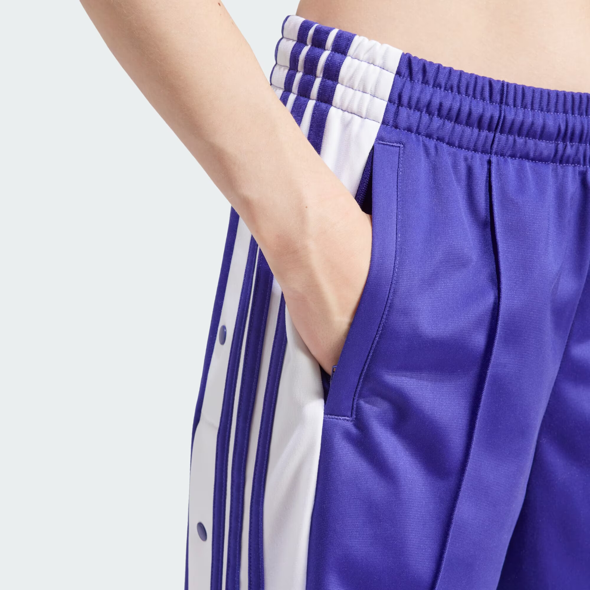 ADIDAS ORIGINALS Pantaloni 'Adibreak' lila / alb - Pled.ro