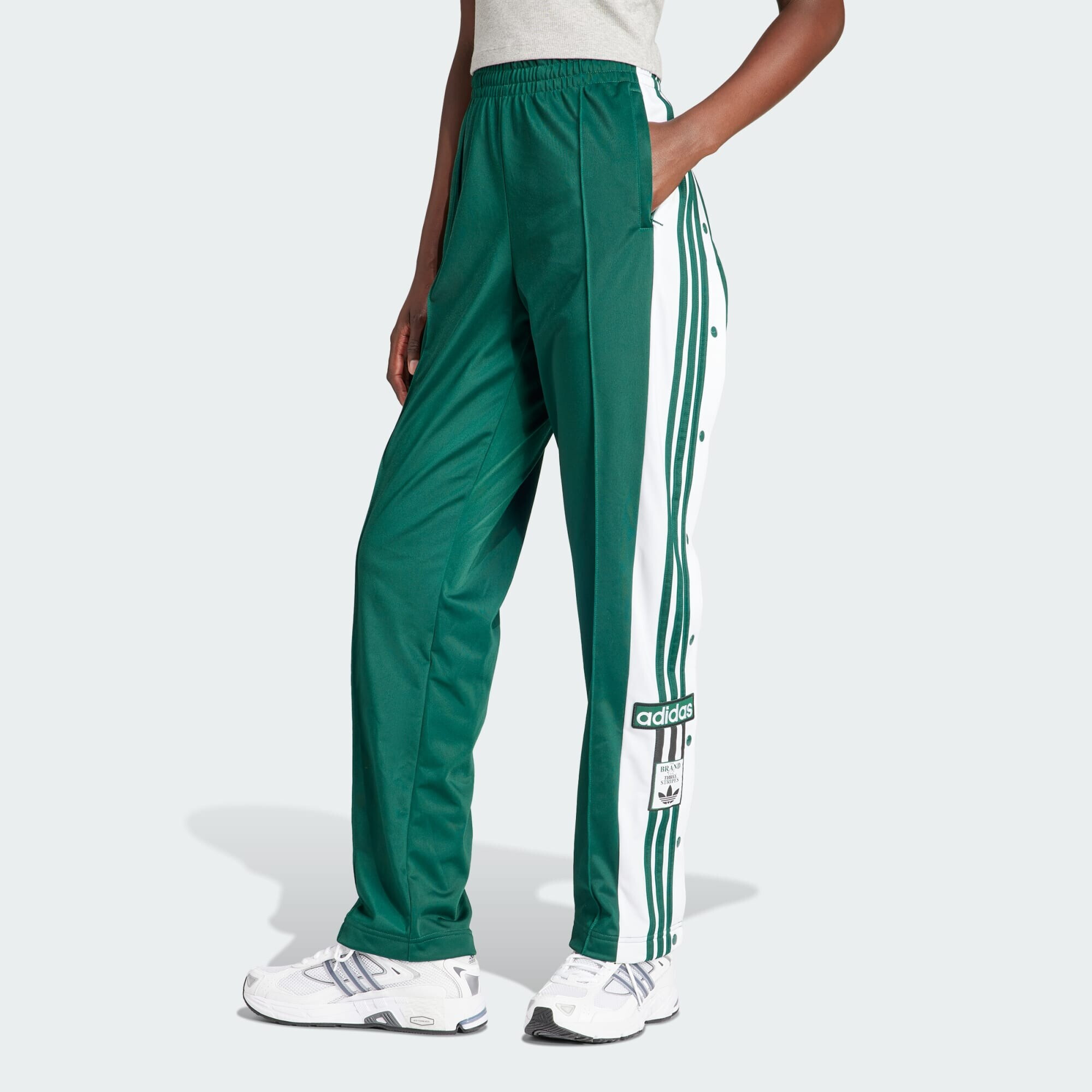 ADIDAS ORIGINALS Pantaloni 'Adibreak' verde / alb - Pled.ro