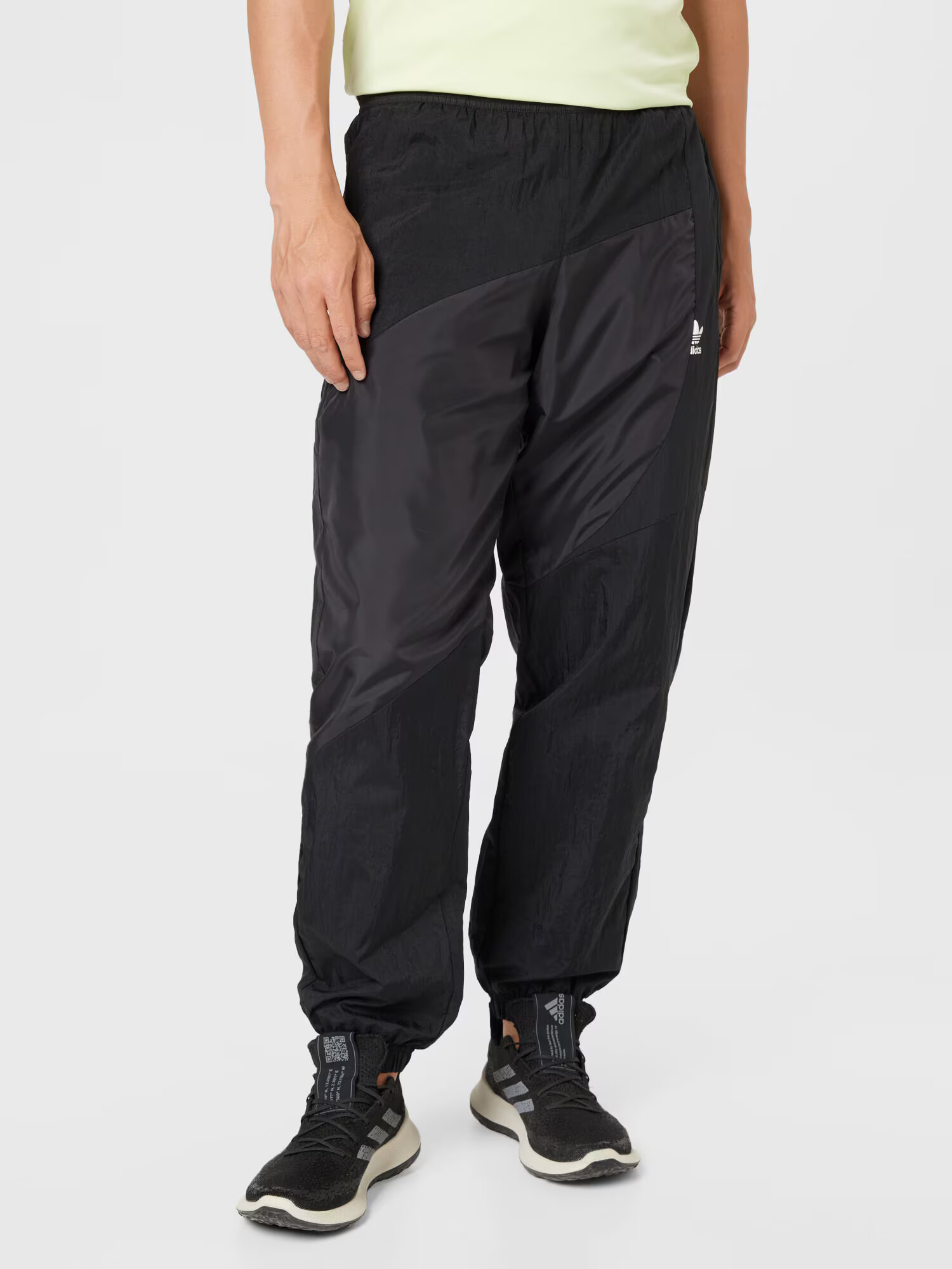 ADIDAS ORIGINALS Pantaloni 'Adicolor' gri metalic / negru / alb - Pled.ro