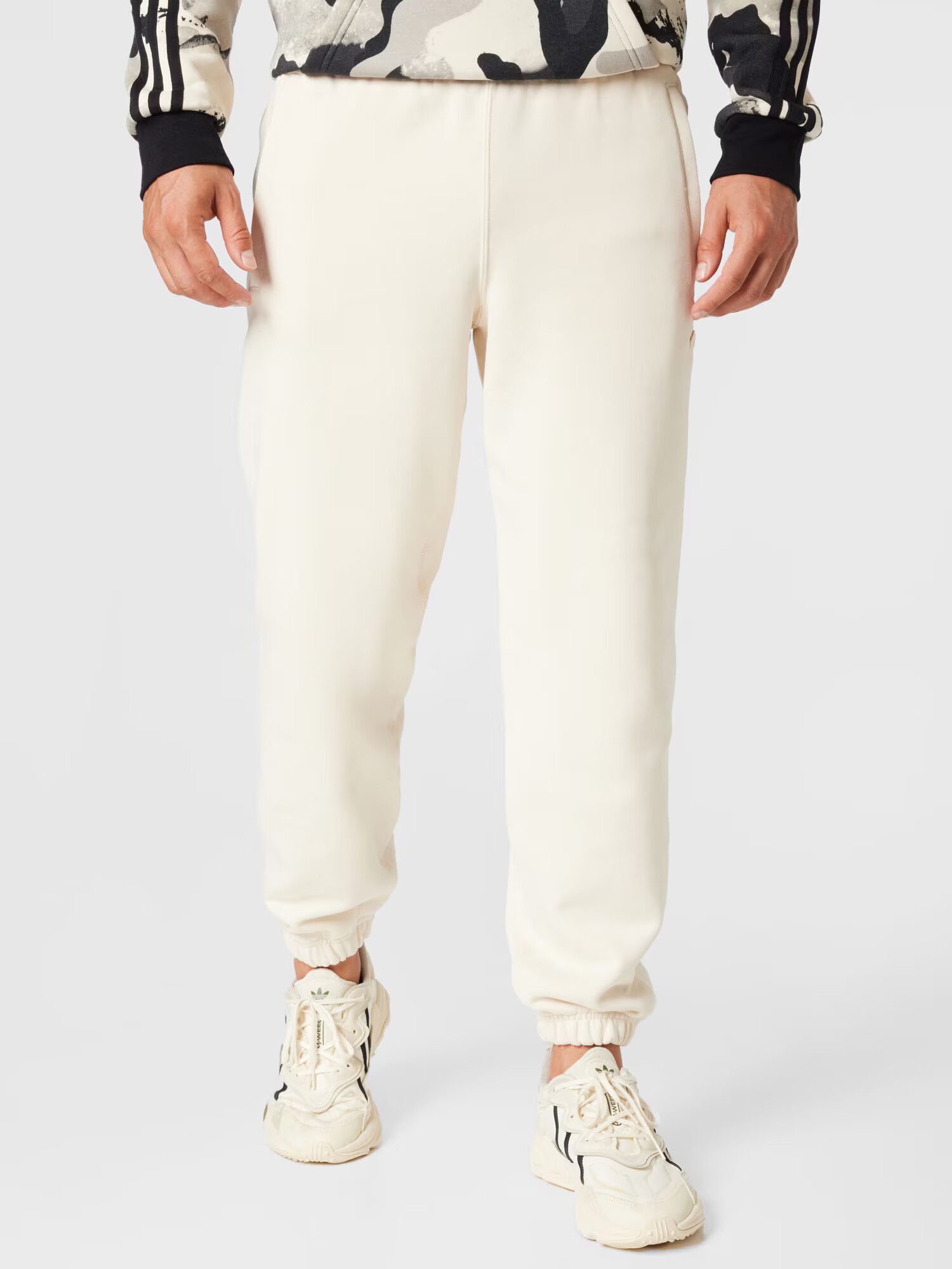 ADIDAS ORIGINALS Pantaloni 'Adicolor Trefoil Sweat' alb - Pled.ro