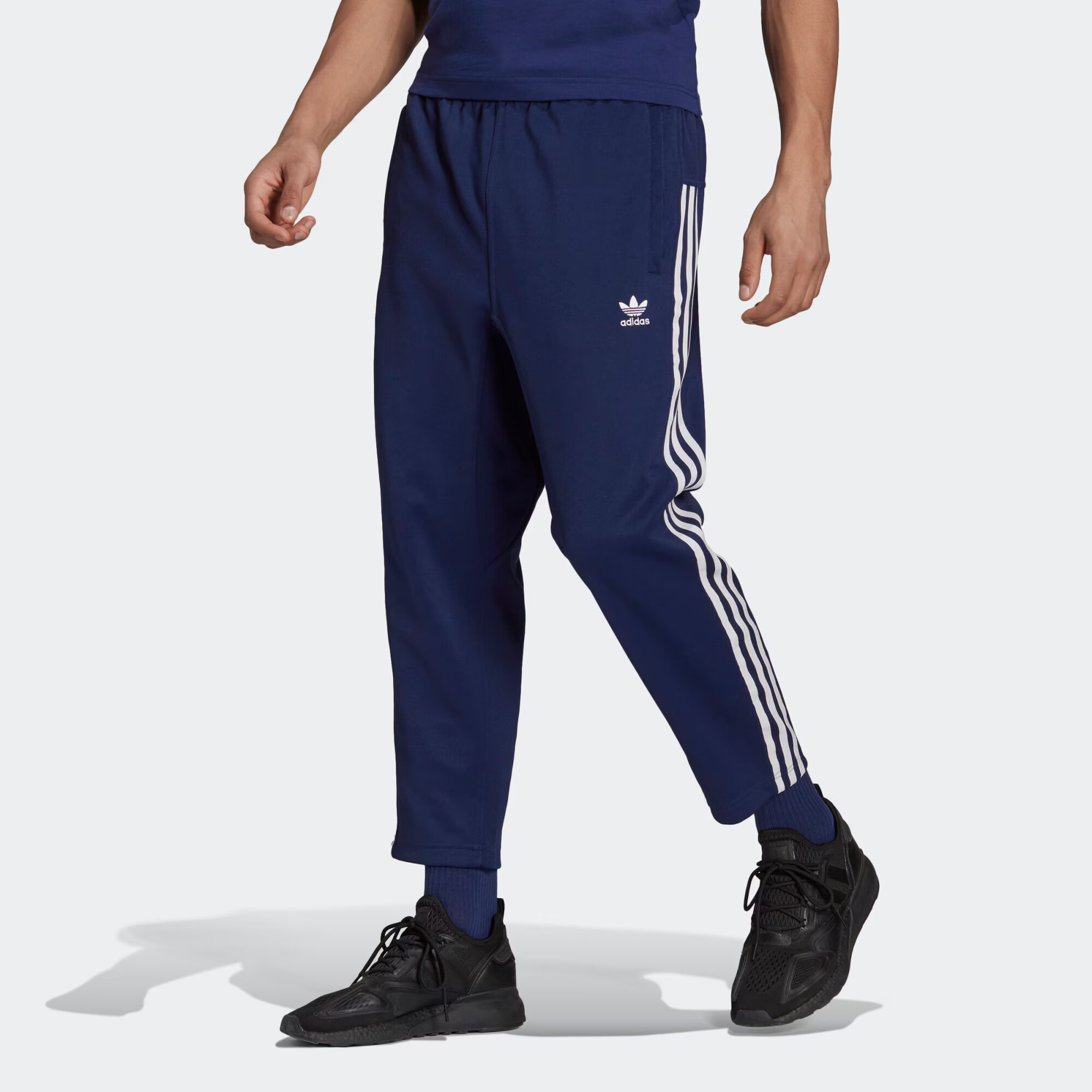 ADIDAS ORIGINALS Pantaloni albastru / alb - Pled.ro